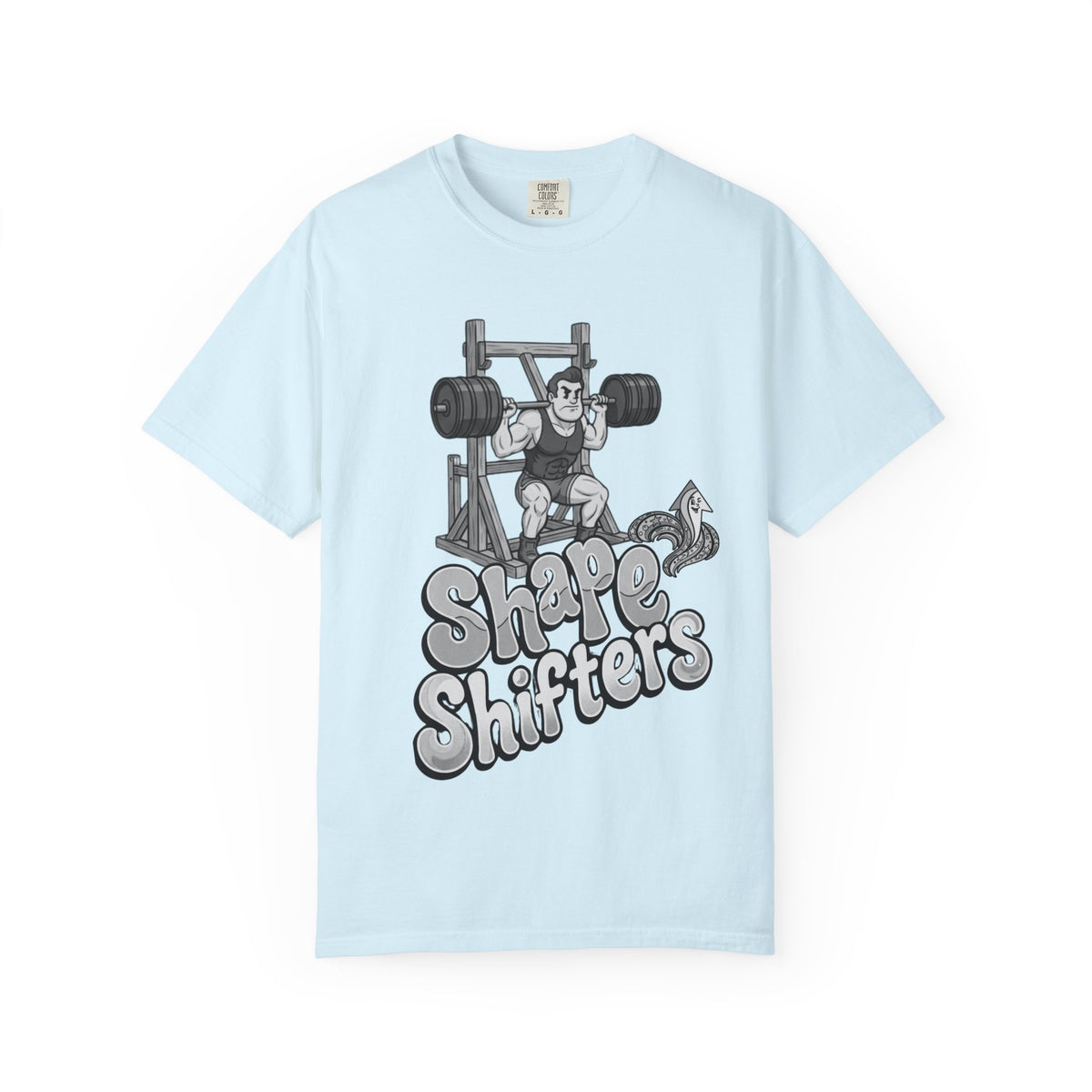 Nostalgic 50's Strongman Squat - Graphic T