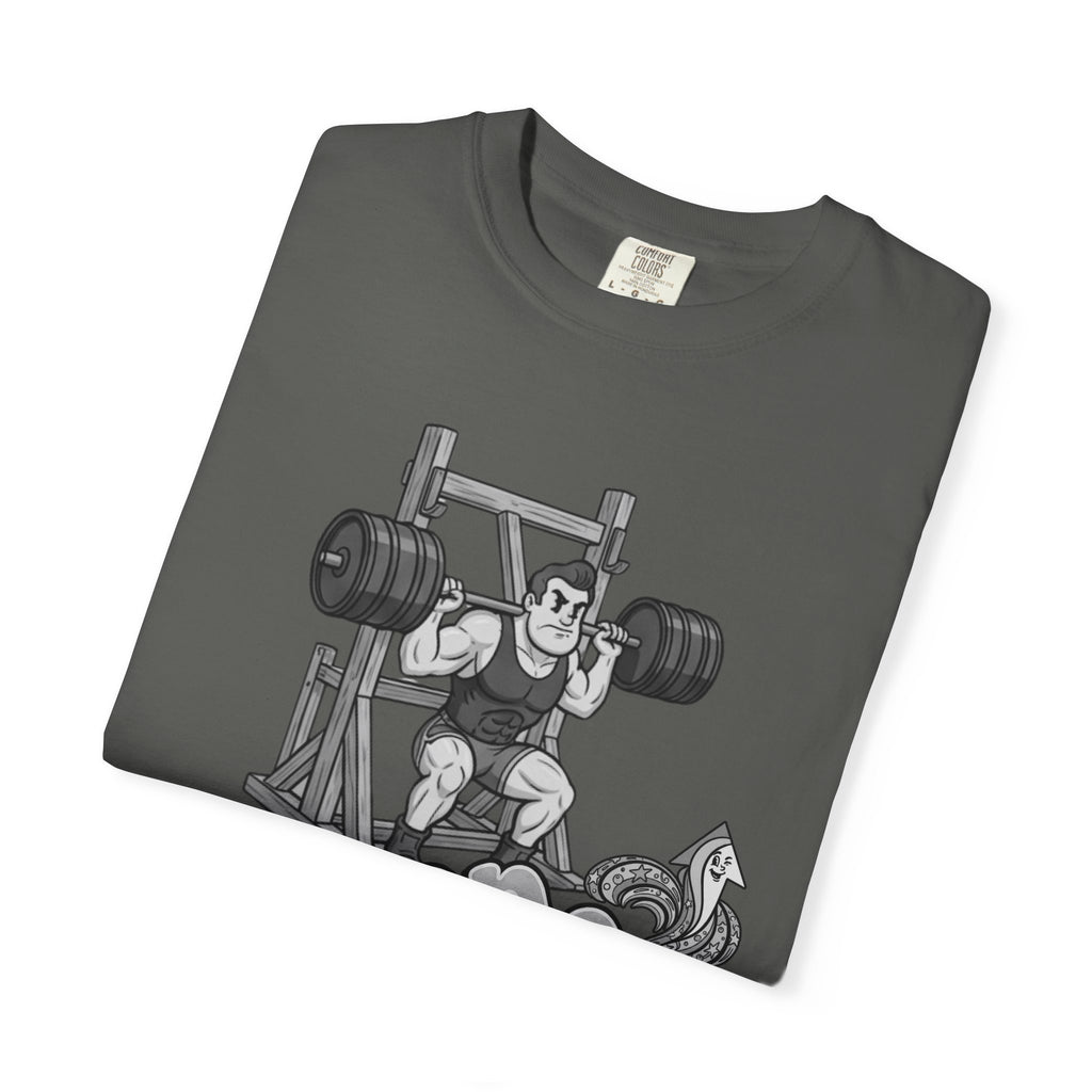 Nostalgic 50's Strongman Squat - Graphic T