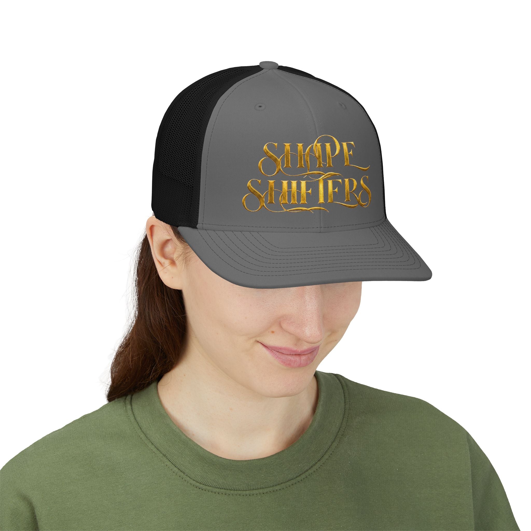 Royal Gold Black Snapback - Majestic Collection - Trucker Snapback Cap