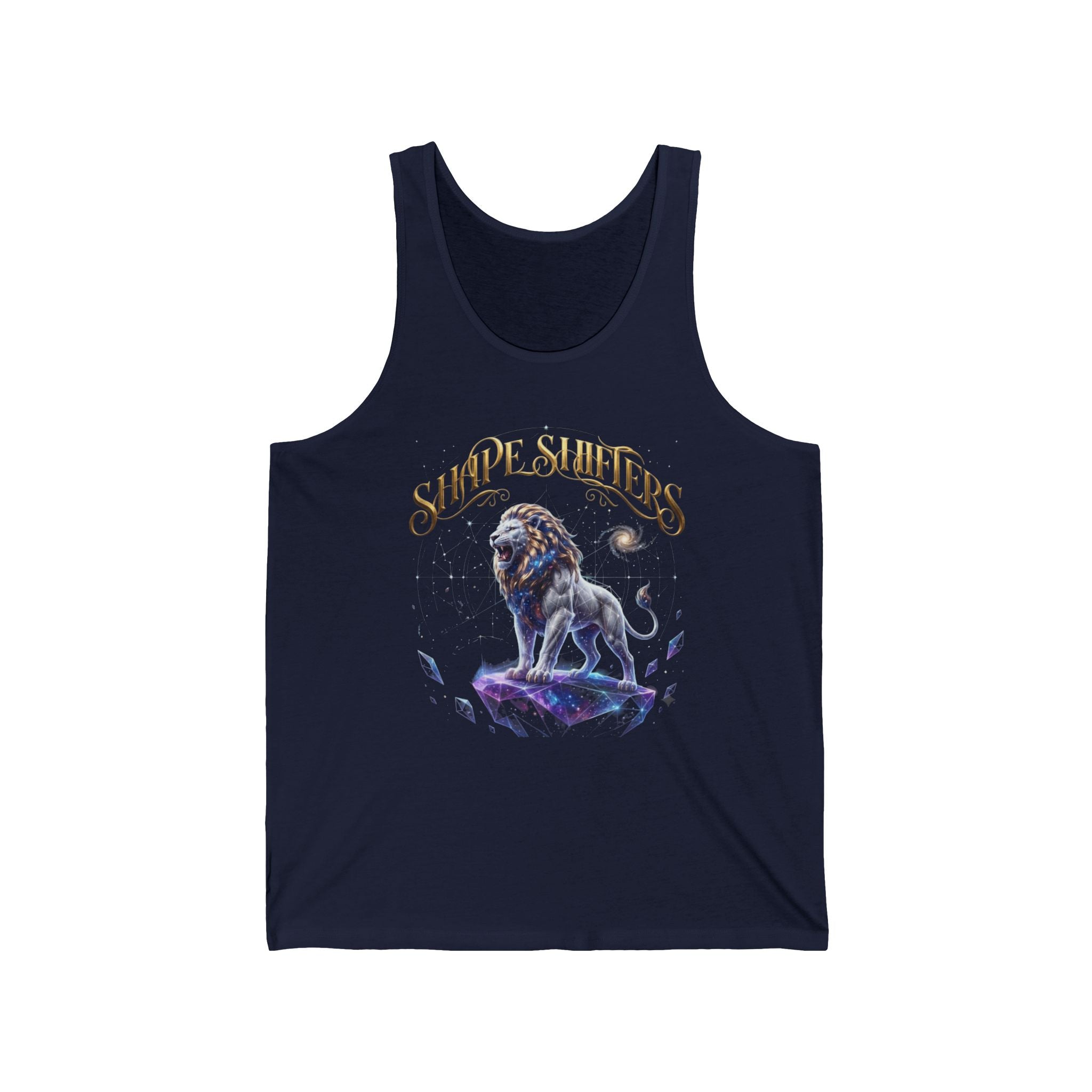 Cosmic Lion King - Majestic Collection - Men's Tank Top