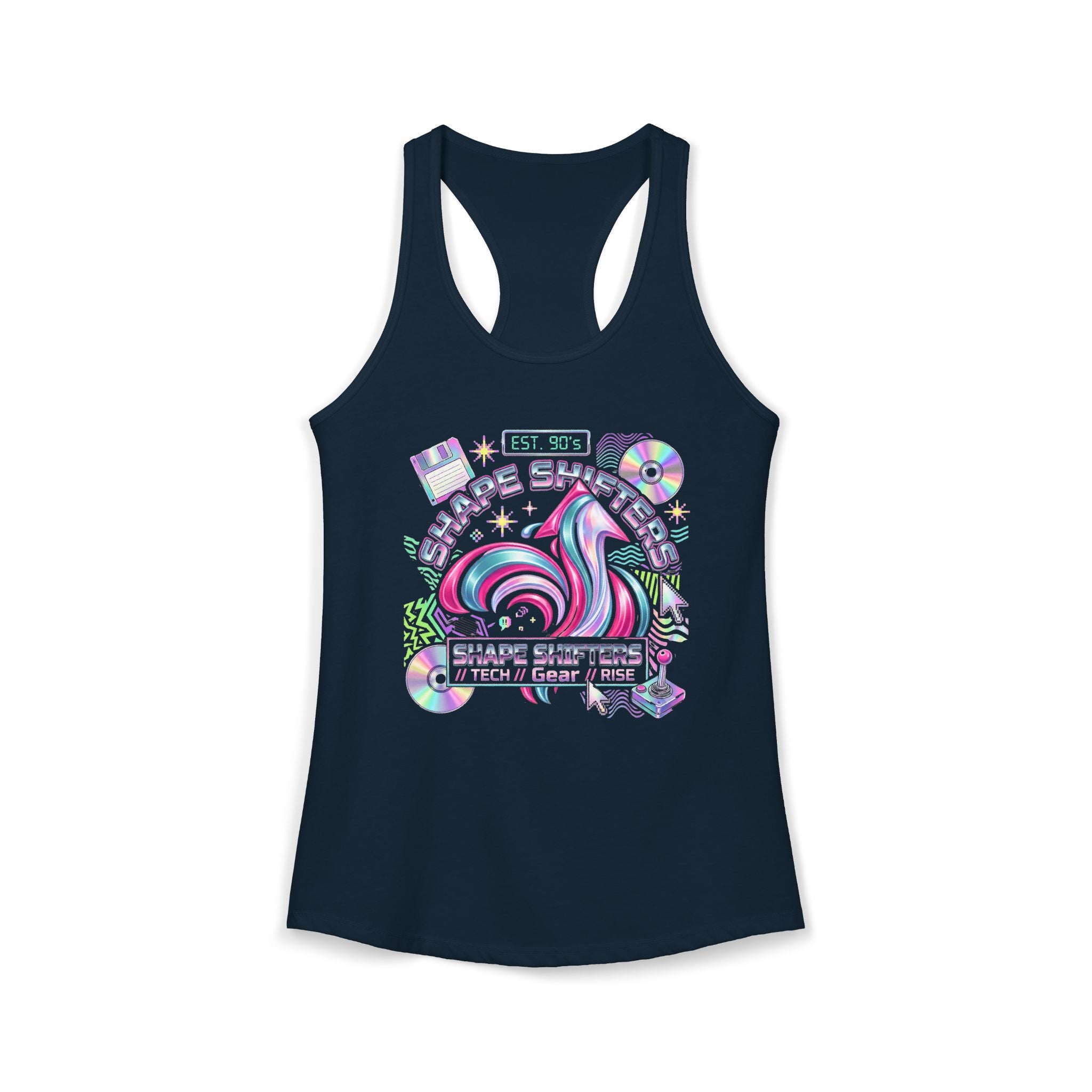 90s Retro - Women's Ideal Racerback Tank