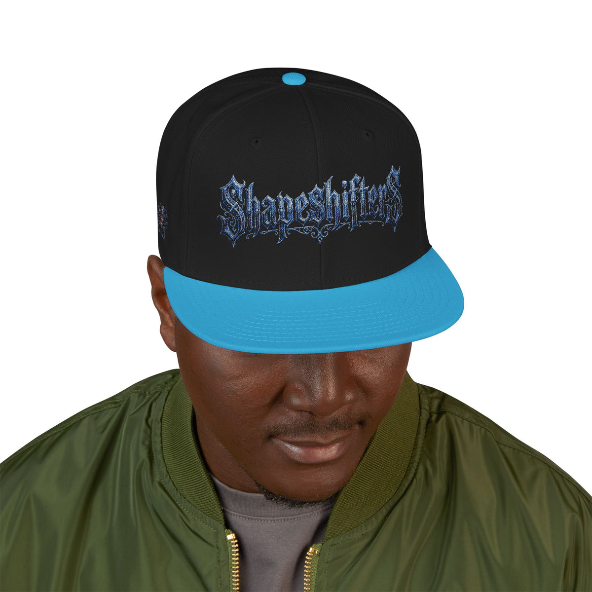Cyber Goth Blue - Snapback Hat