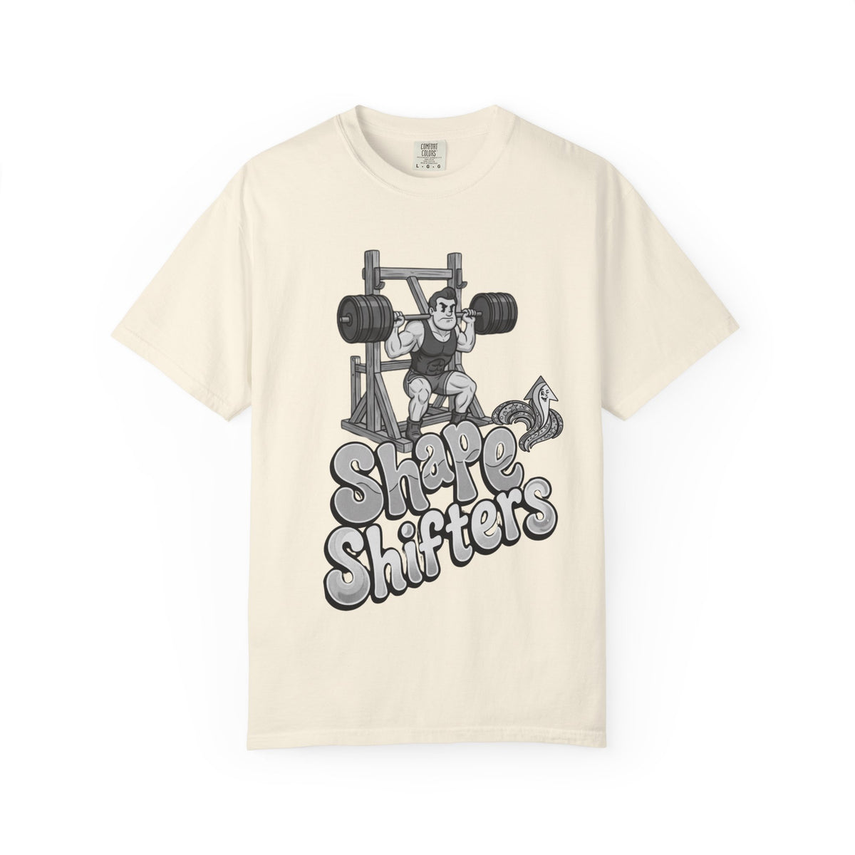 Nostalgic 50's Strongman Squat - Graphic T