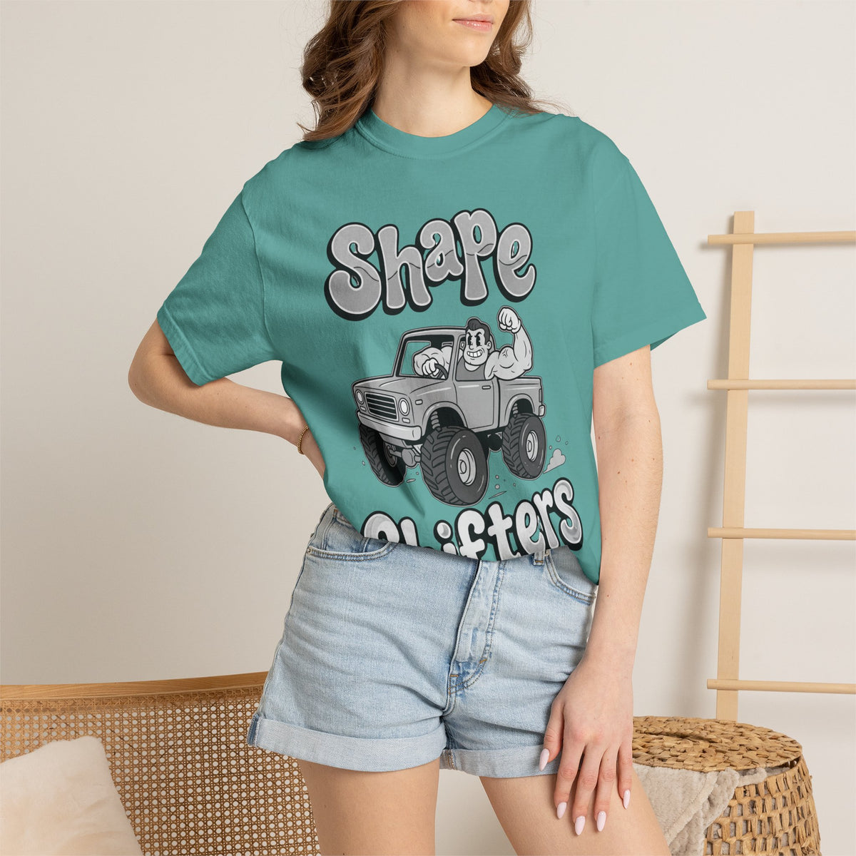 Nostalgic Trucker Graphic T-Shirt