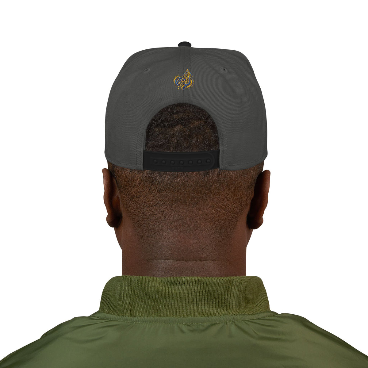 Embroidered Drip Fit Snapback Hat