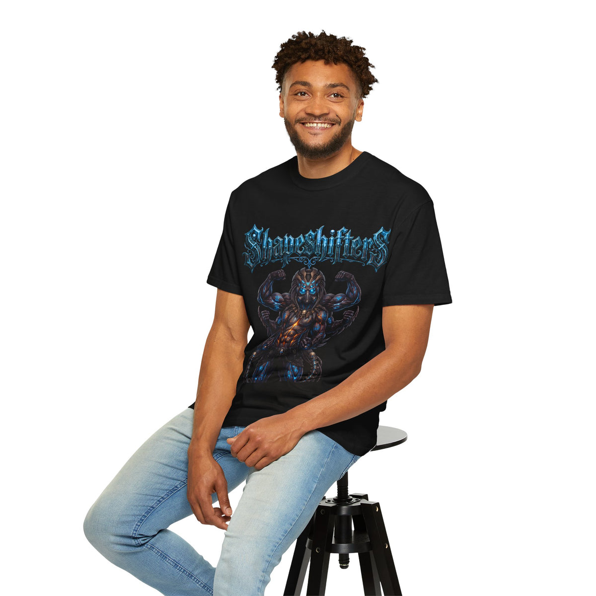 Cyber Goth BLUE - Graphic T