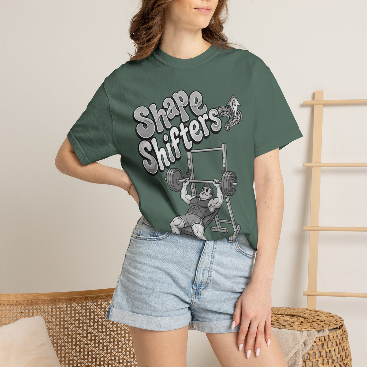 Nostalgic 50's Strongman Bench - Graphic T