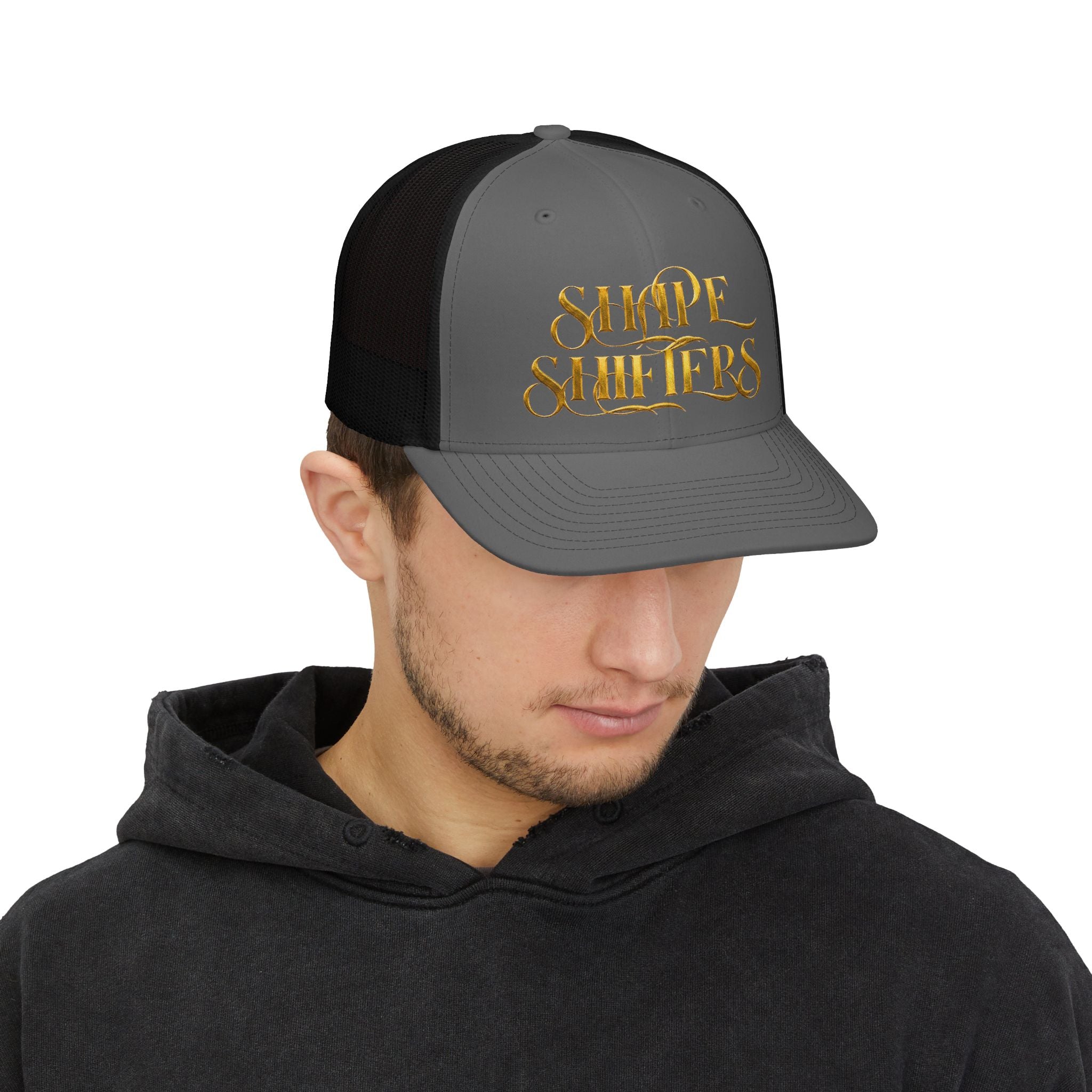 Royal Gold Black Snapback - Majestic Collection - Trucker Snapback Cap