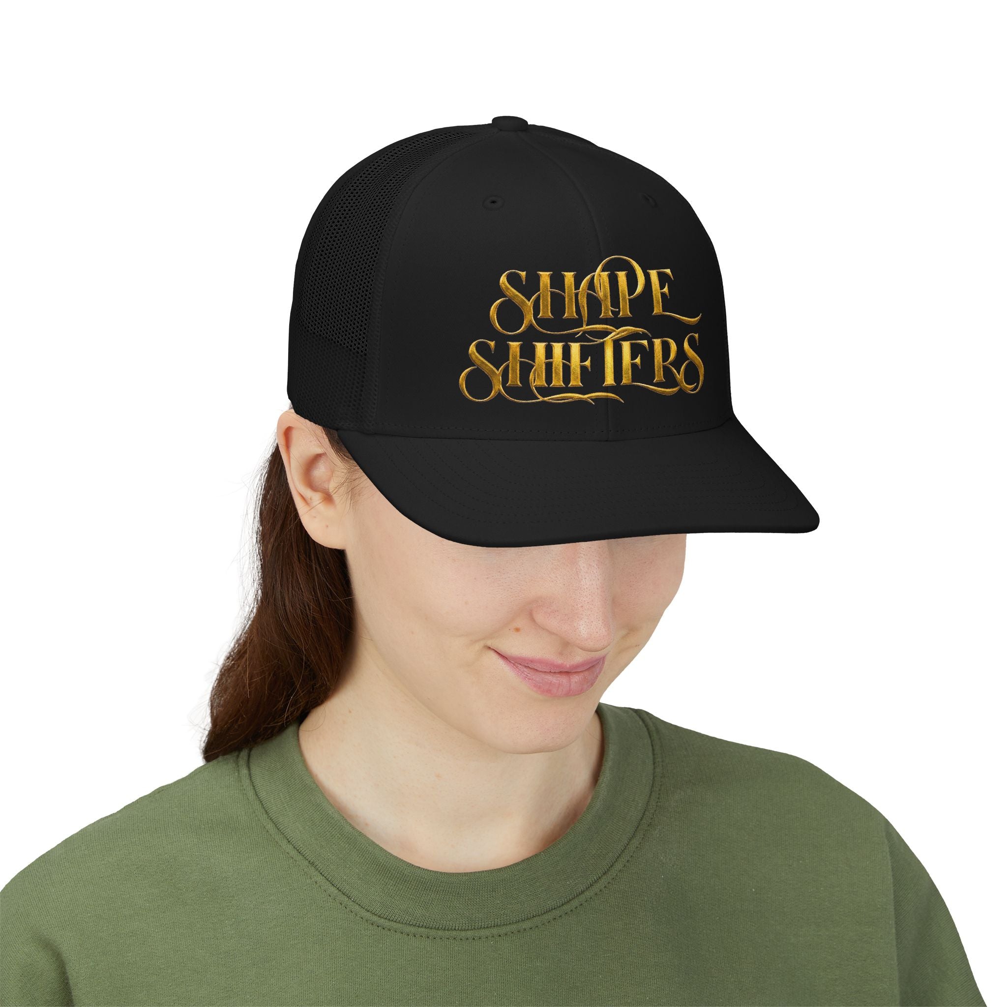 Royal Gold Black Snapback - Majestic Collection - Trucker Snapback Cap