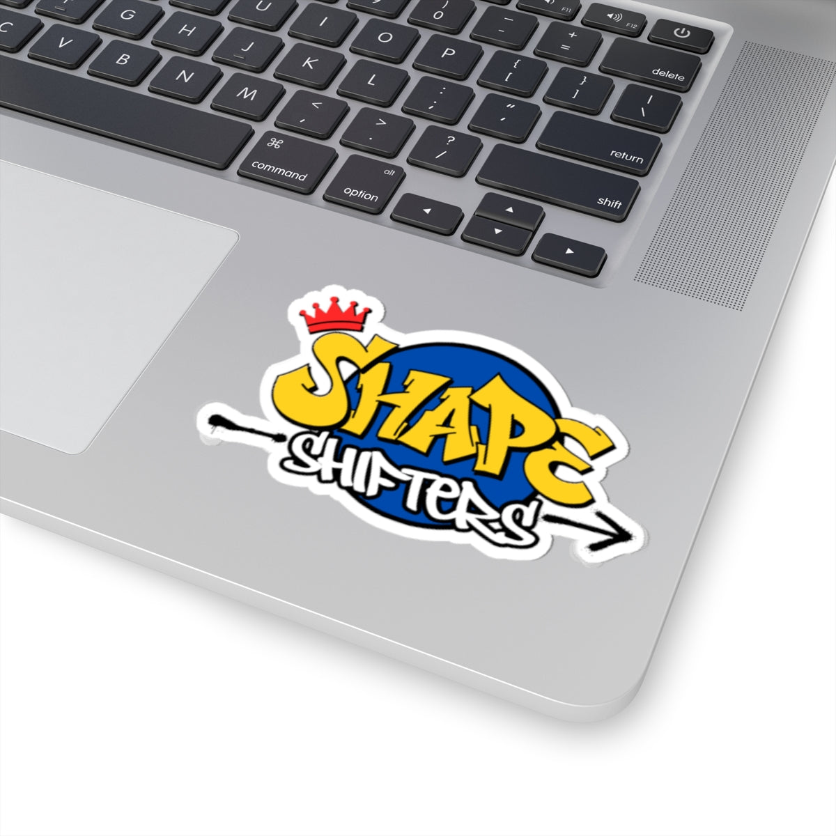 Shape Shifters Graffiti-Style Kiss-Cut Sticker