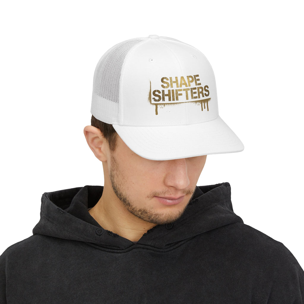 Grunge Gold Snapback - Majestic Collection - Trucker Cap