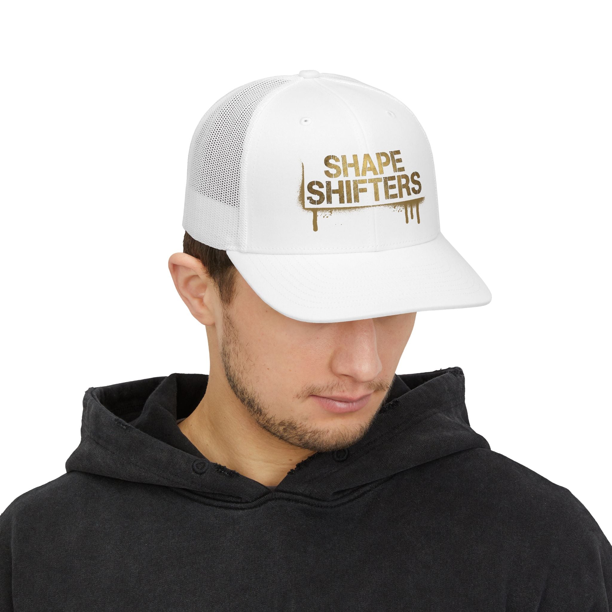 Grunge Gold Snapback - Majestic Collection - Trucker Cap