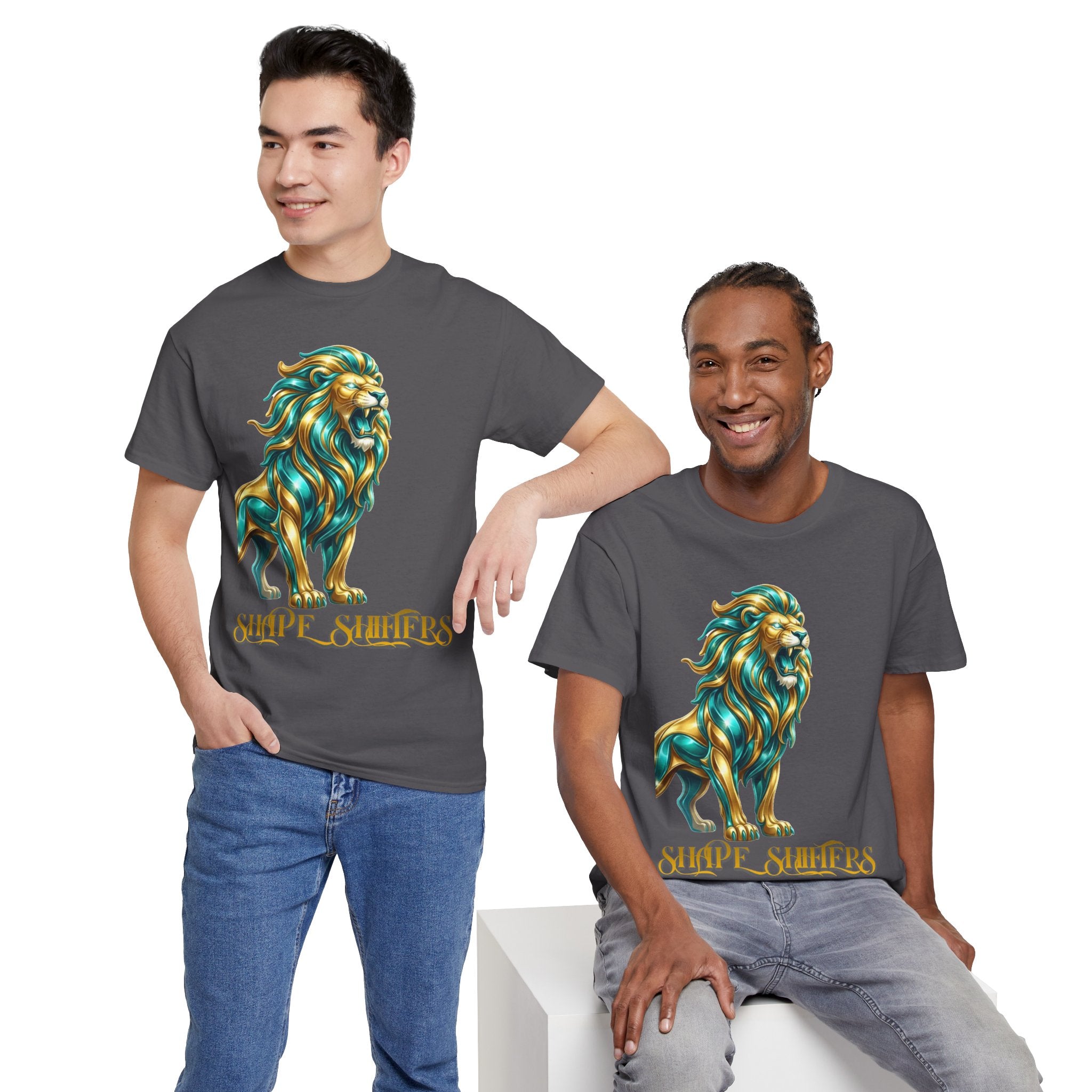 Colorful Lion - Majestic Collection - Graphic T-Shirt
