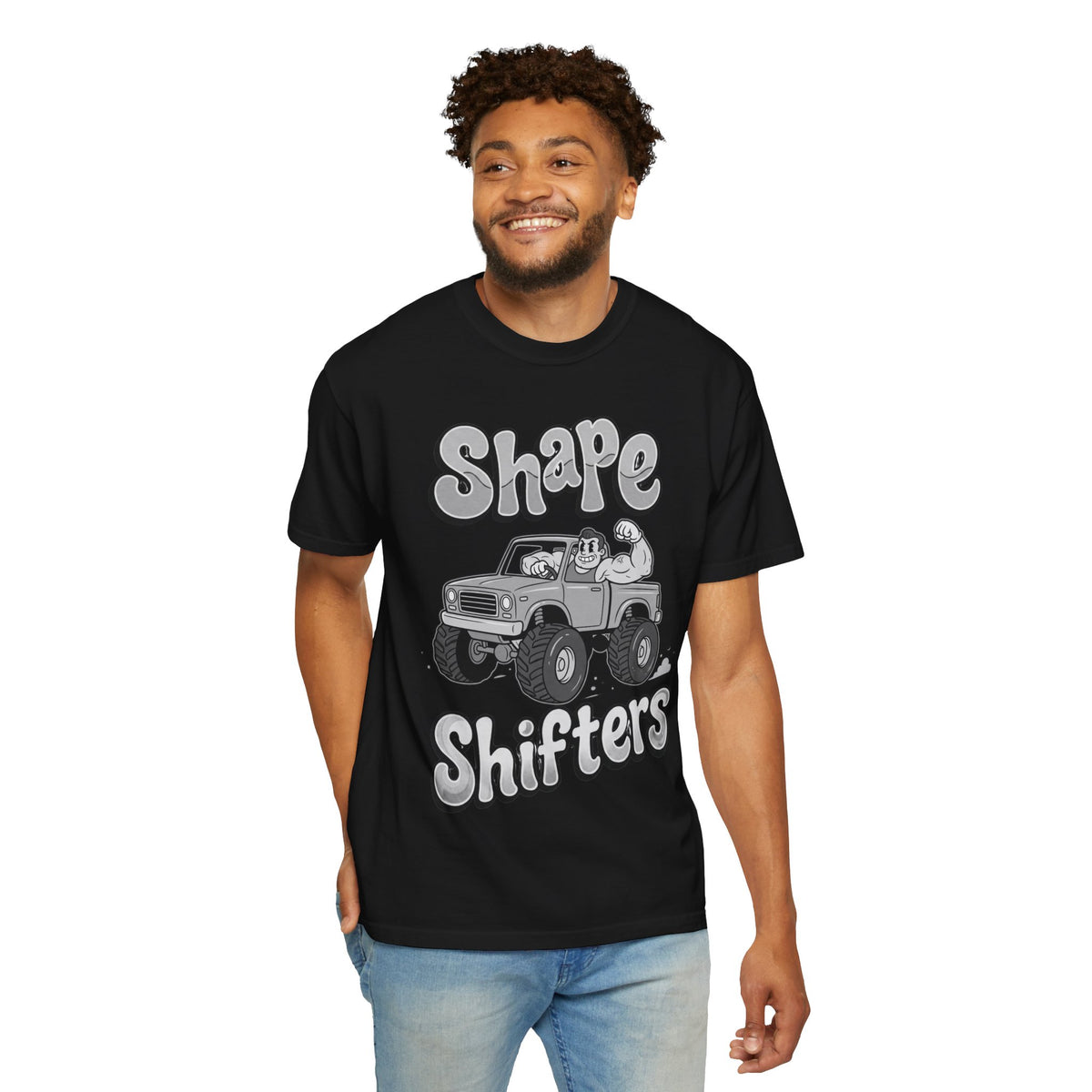 Nostalgic Trucker Graphic T-Shirt