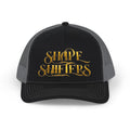 Royal Gold Black Snapback - Majestic Collection - Trucker Snapback Cap