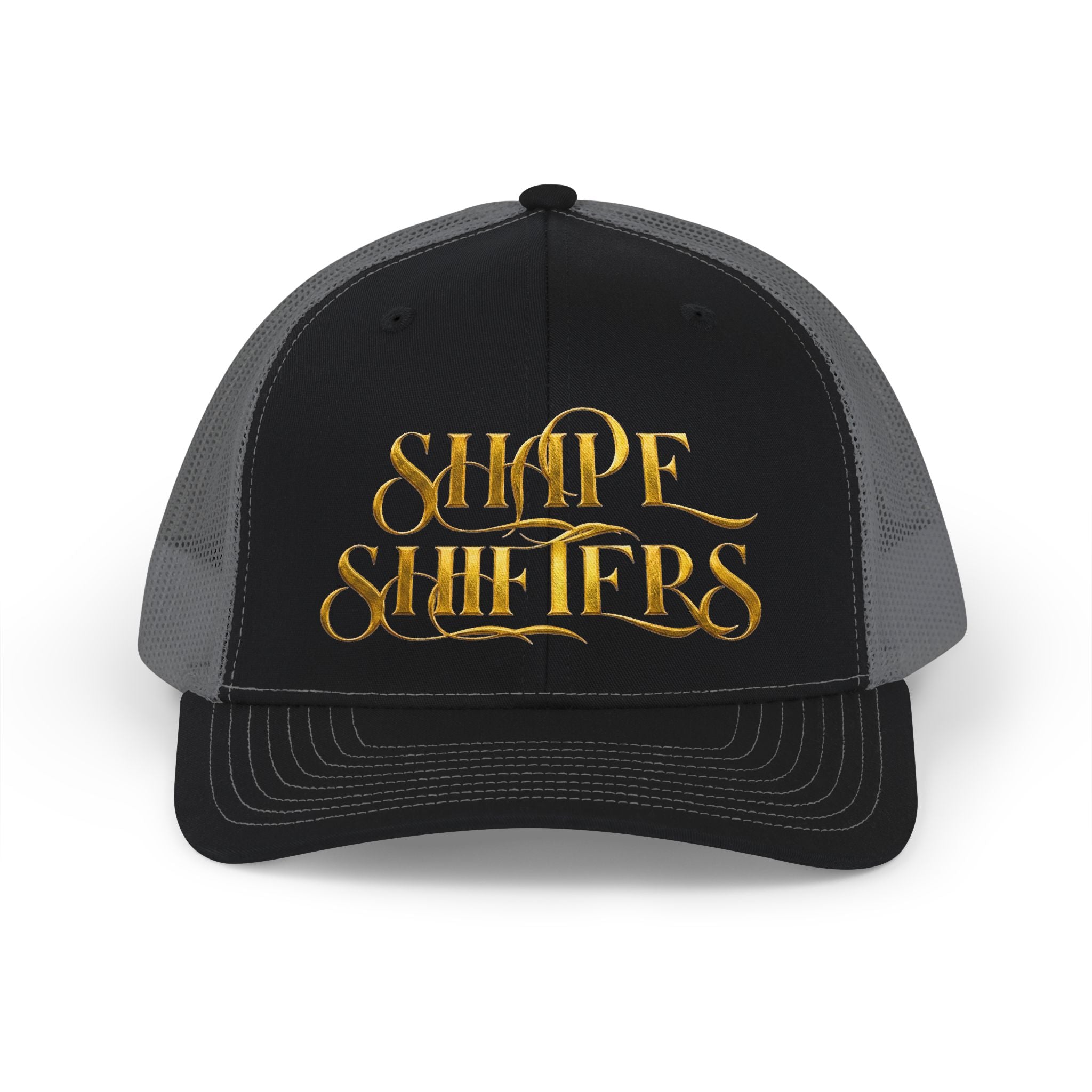 Royal Gold Black Snapback - Majestic Collection - Trucker Snapback Cap