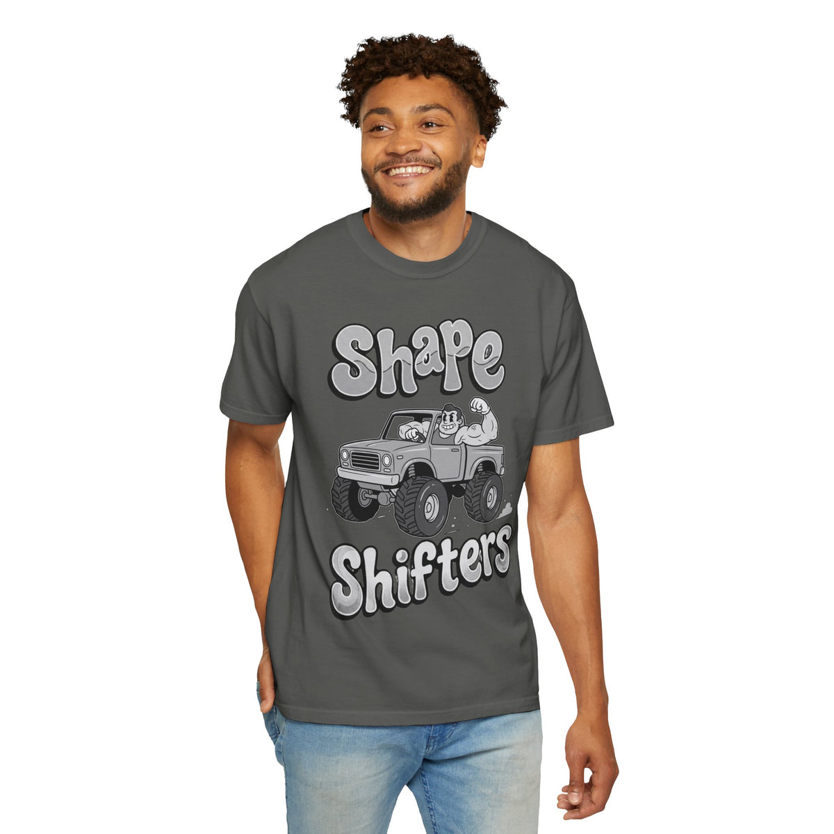 Nostalgic Trucker Graphic T-Shirt