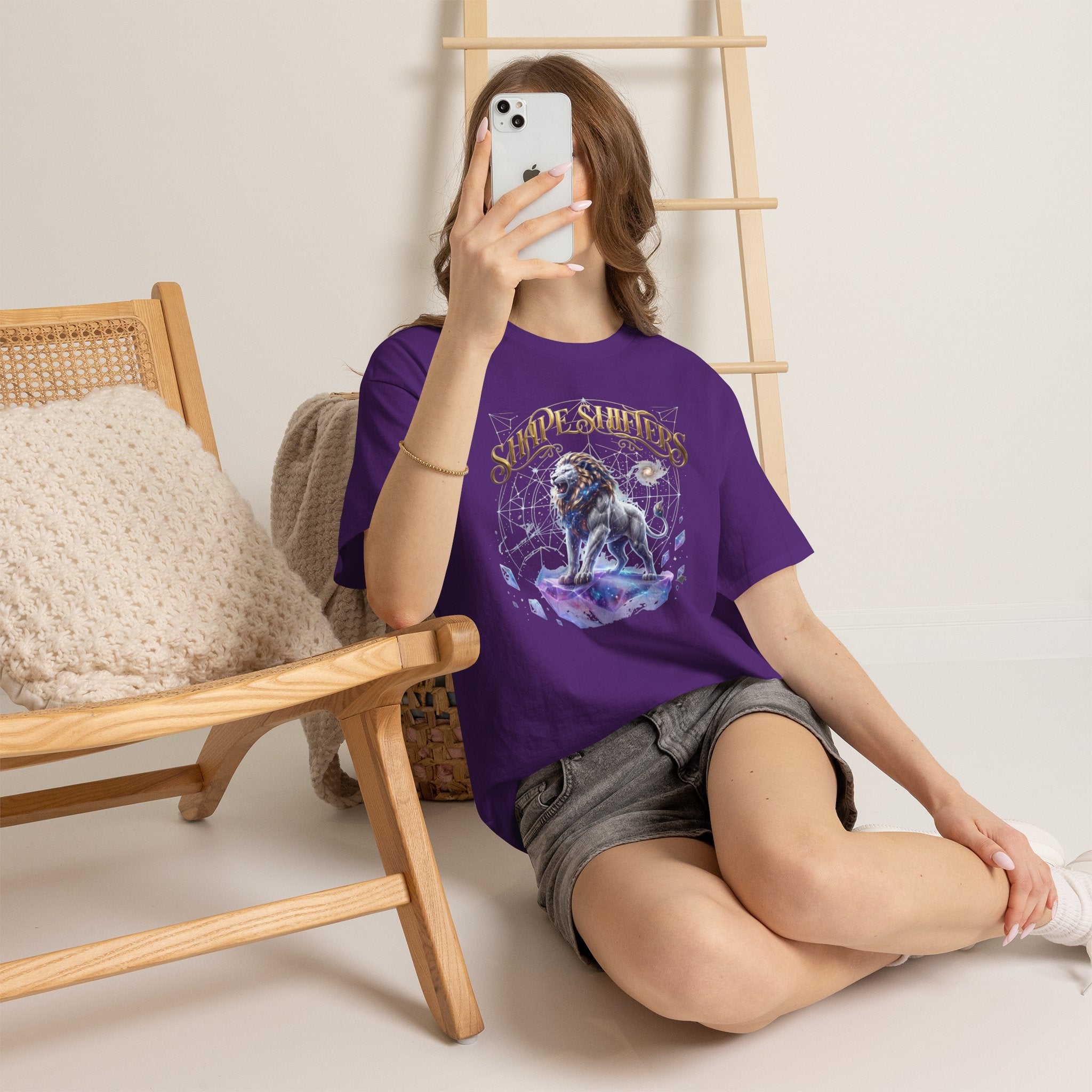 Cosmic Lion KIng - Majestic Collection - Graphic T-Shirt