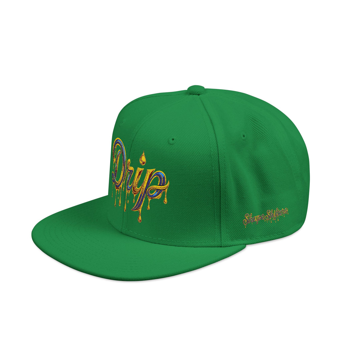 Embroidered Drip Fit Snapback Hat