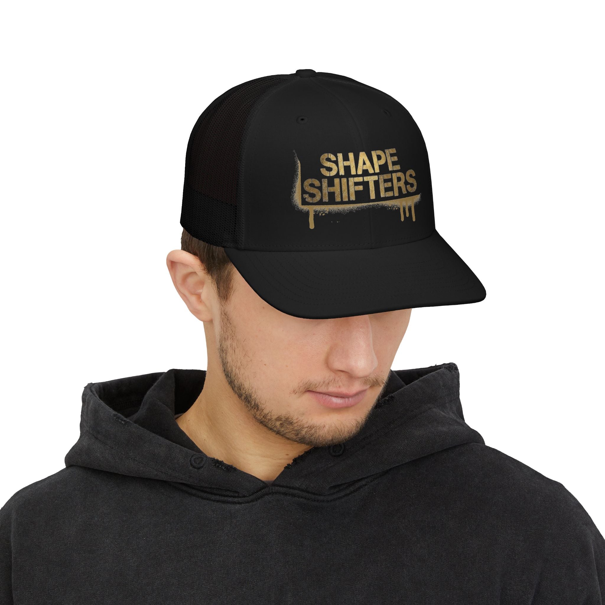 Grunge Gold Snapback - Majestic Collection - Trucker Cap