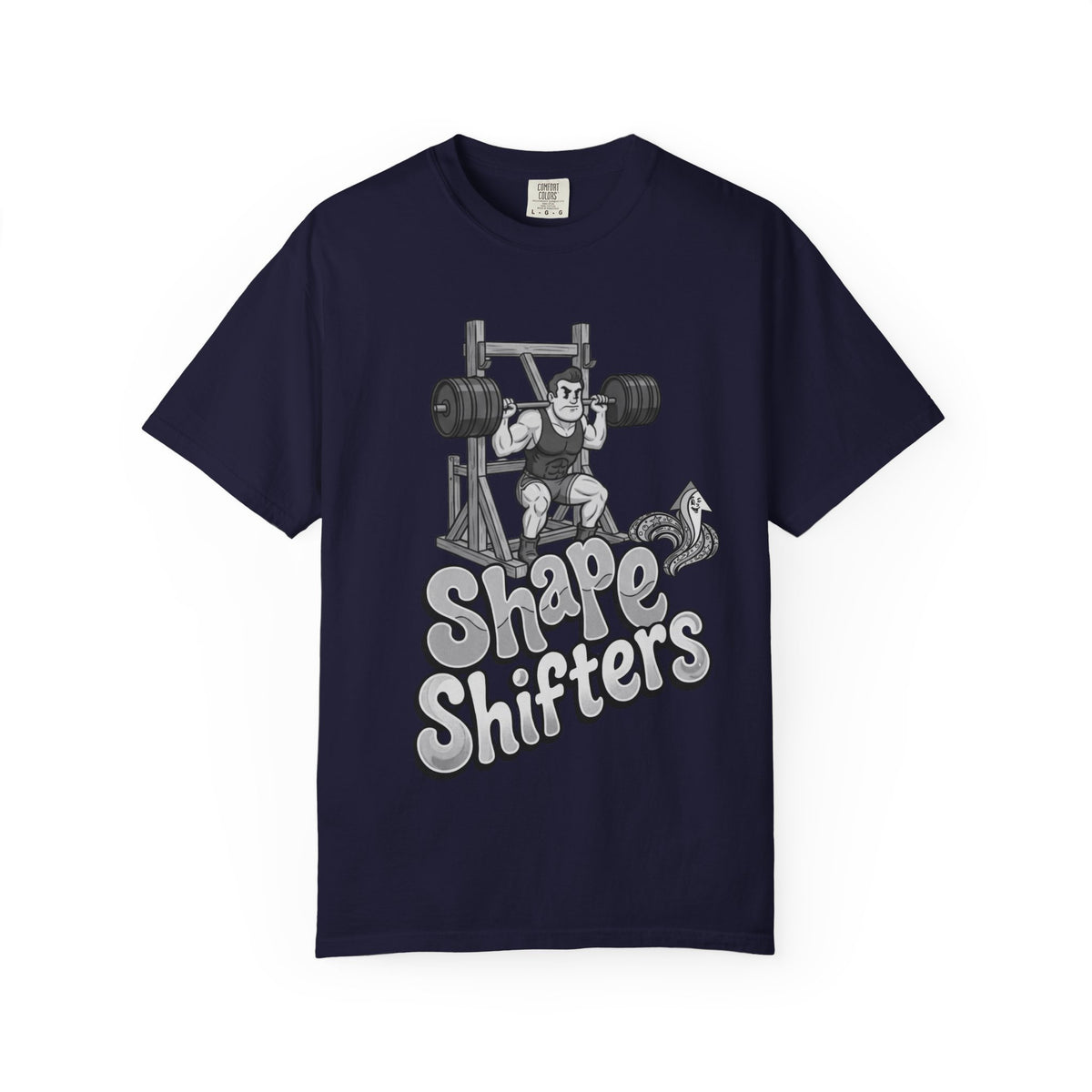 Nostalgic 50's Strongman Squat - Graphic T