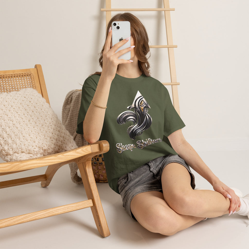 Iron Gold Gears Graphic T-Shirt