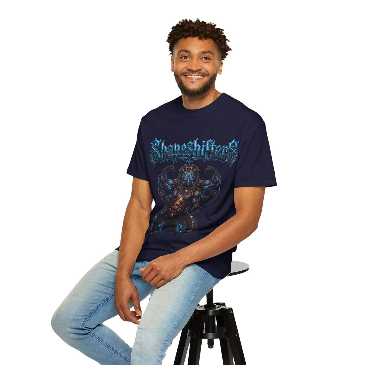 Cyber Goth BLUE - Graphic T
