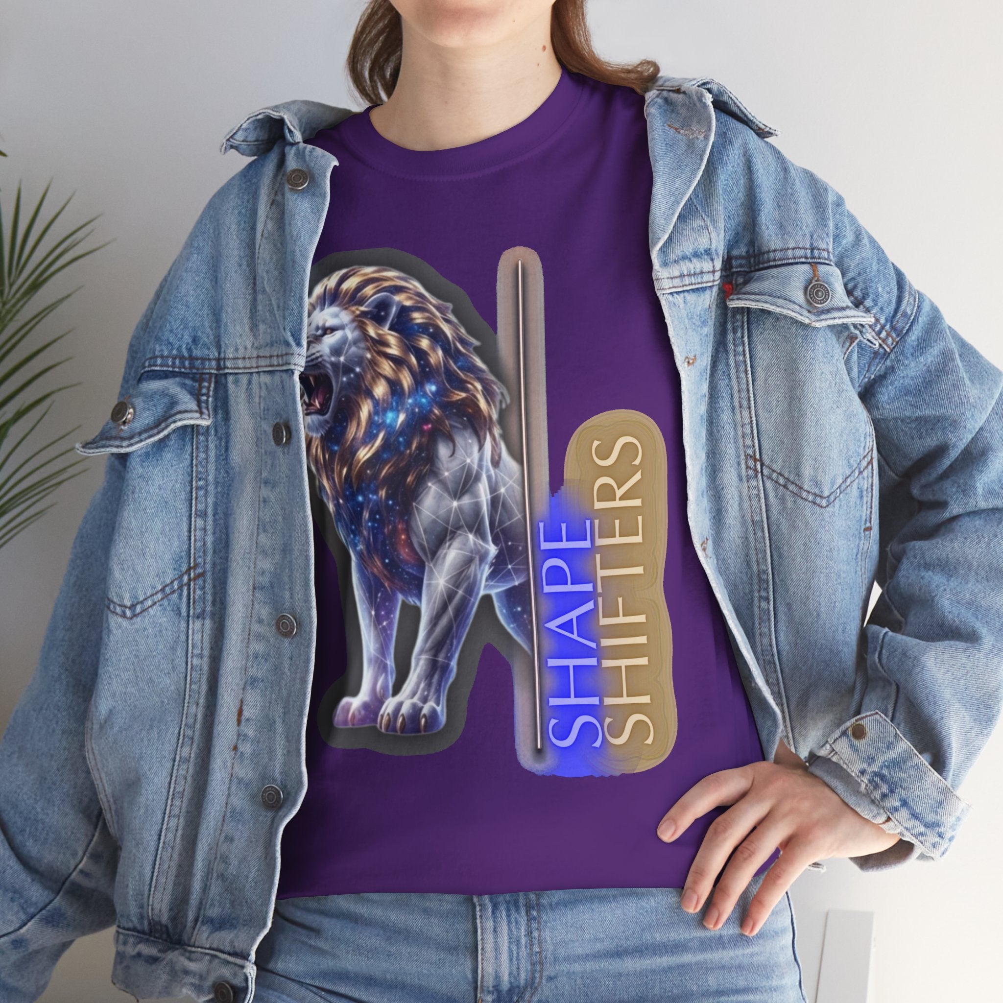 Neon Lion King - Majestic Collection - GraphicT-Shirt