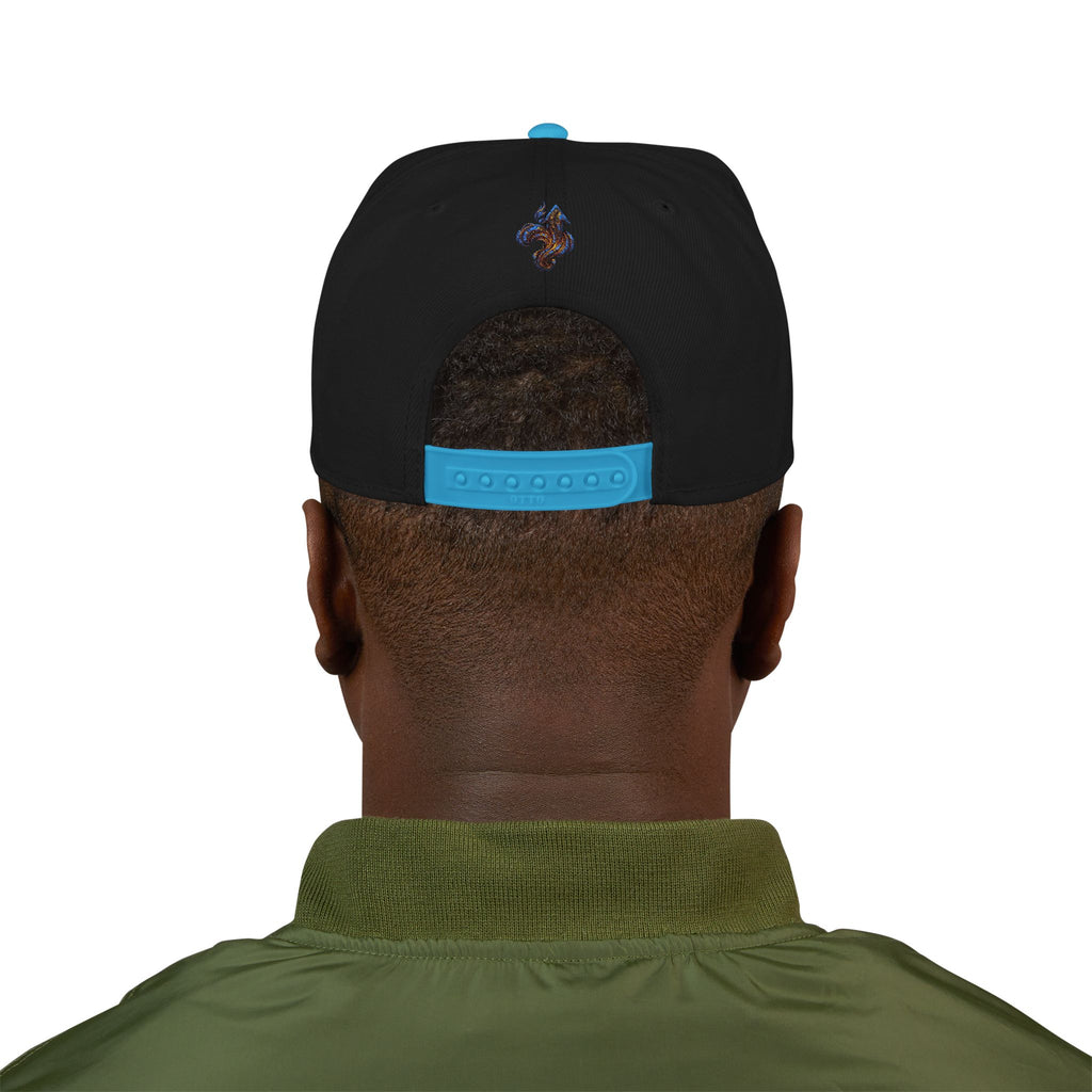 Cyber Goth Blue - Snapback Hat