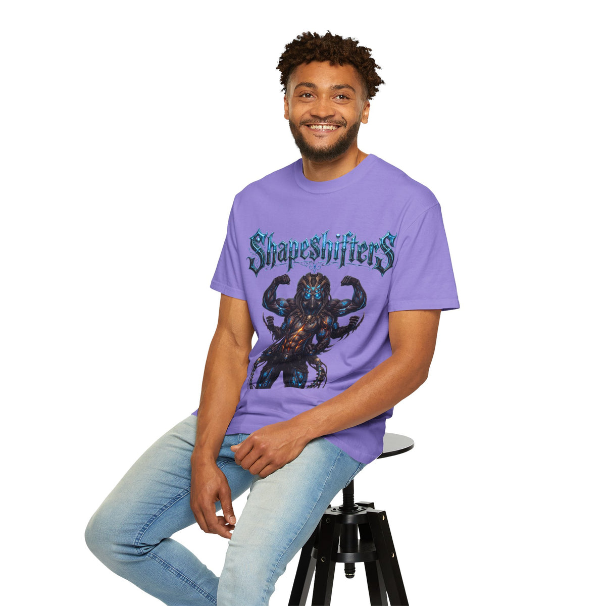 Cyber Goth BLUE - Graphic T