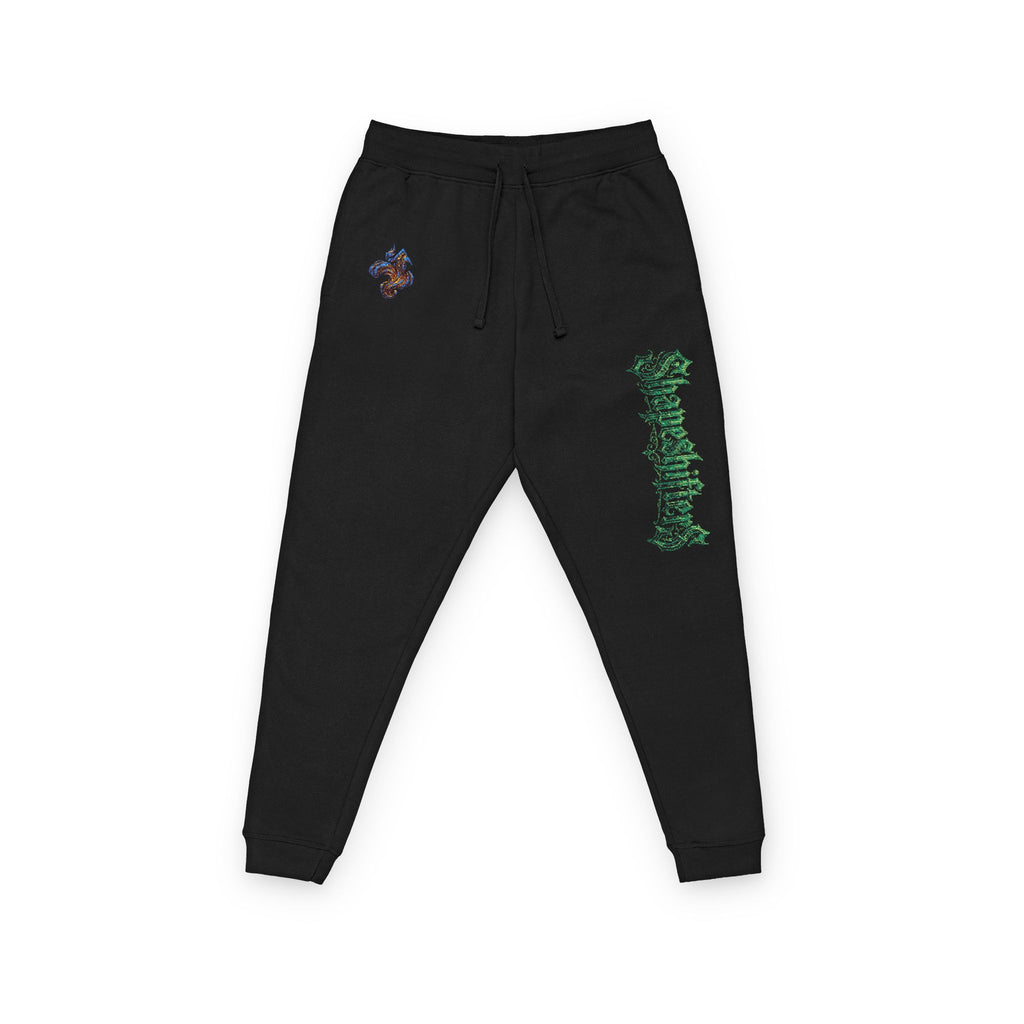 Cyber Goth Green  - Jogger Sweatpants