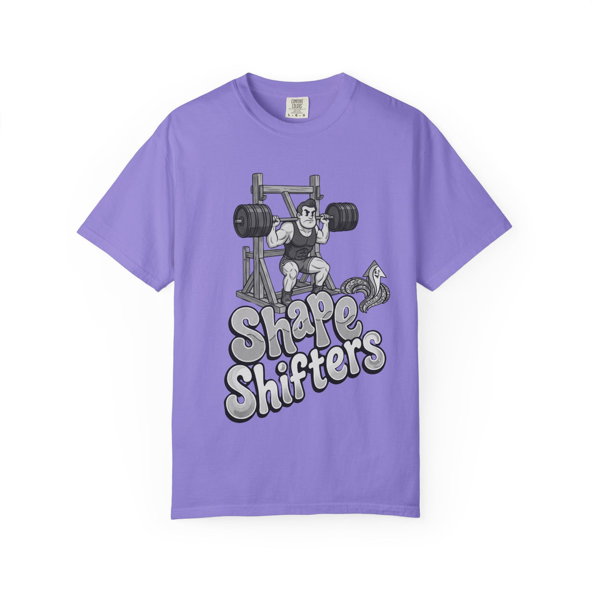 Nostalgic 50's Strongman Squat - Graphic T