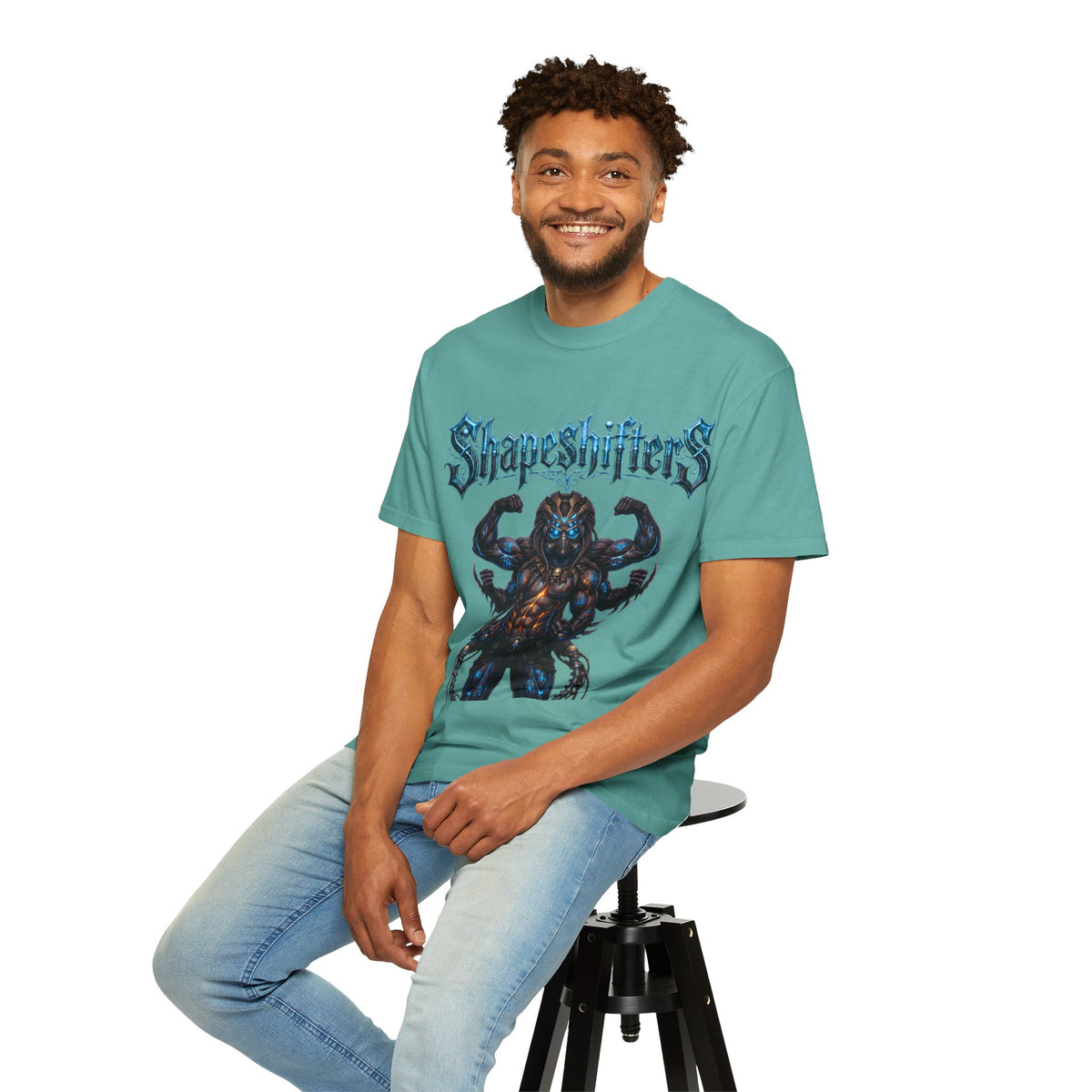 Cyber Goth BLUE - Graphic T