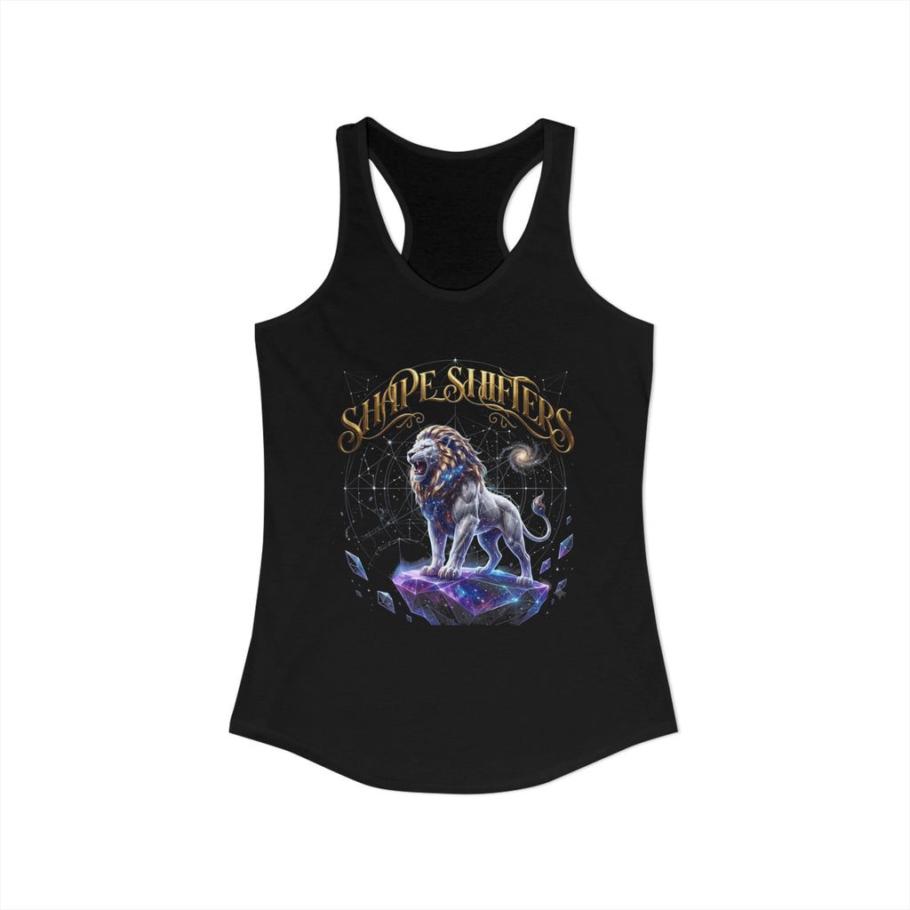 Cosmic Lion King - Majestic Collection - Women's Ideal Racerback Tank