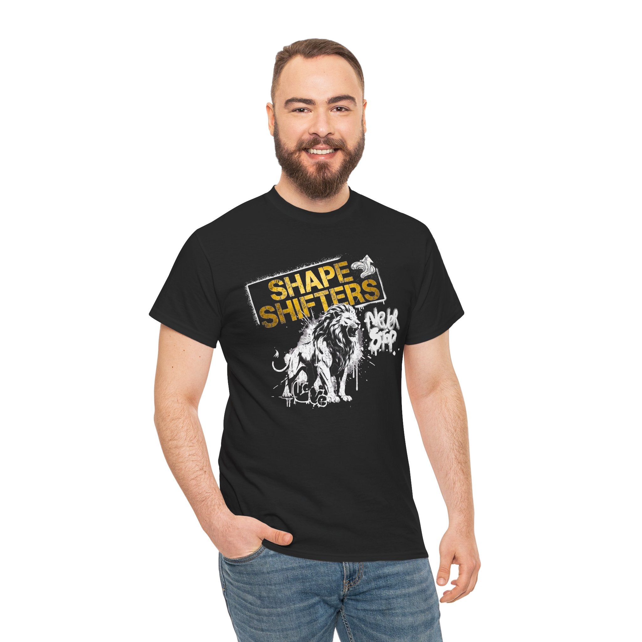Graffiti Lion - Majestic Collection - Graphic T-Shirt
