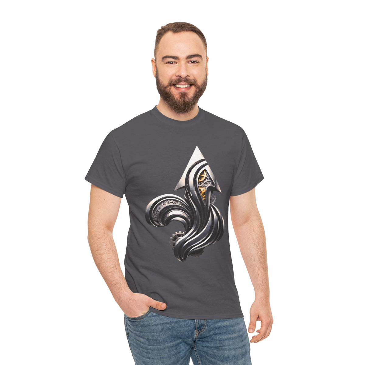 Gold Gear Armor - Graphic T