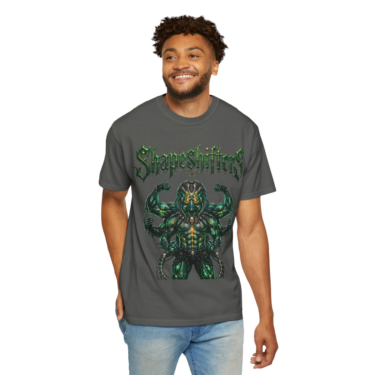 Cyber Goth GREEN - Gothic T