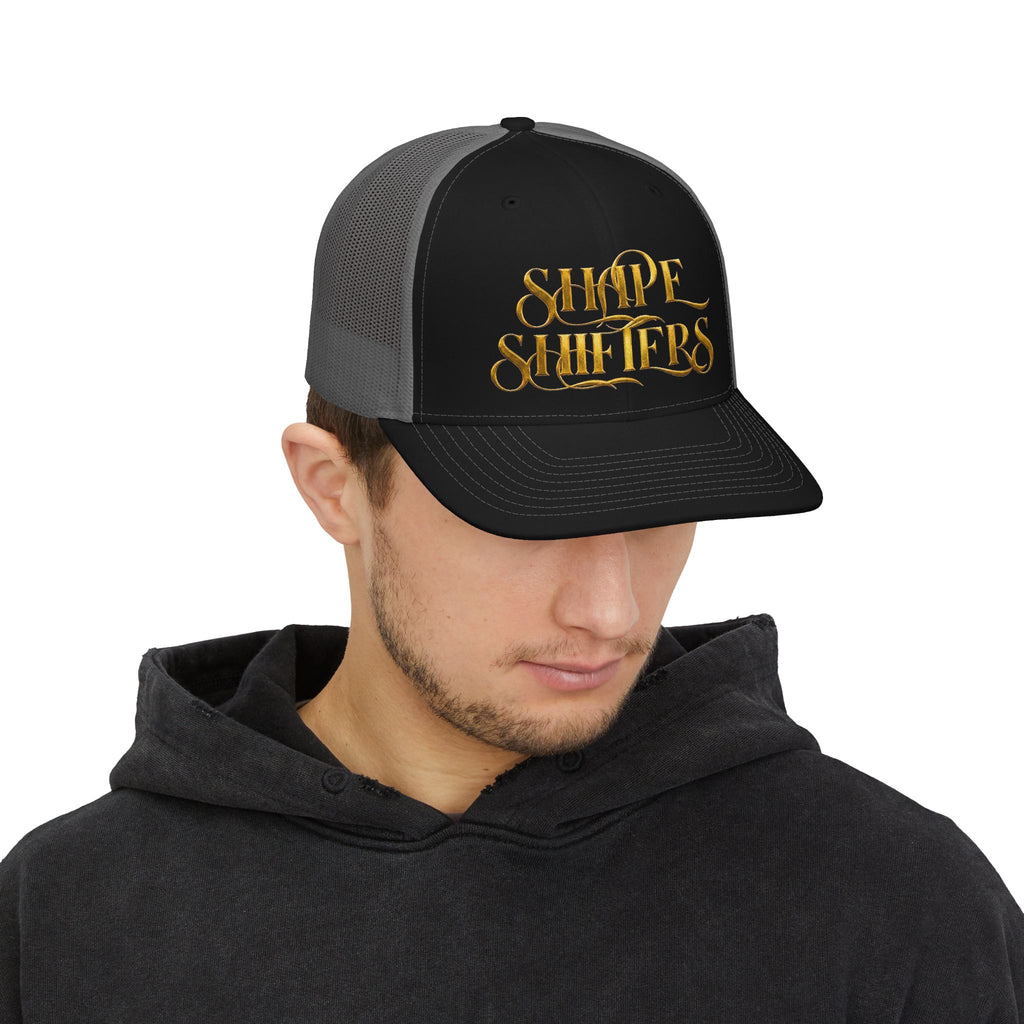 Royal Gold Black Snapback - Majestic Collection - Trucker Snapback Cap