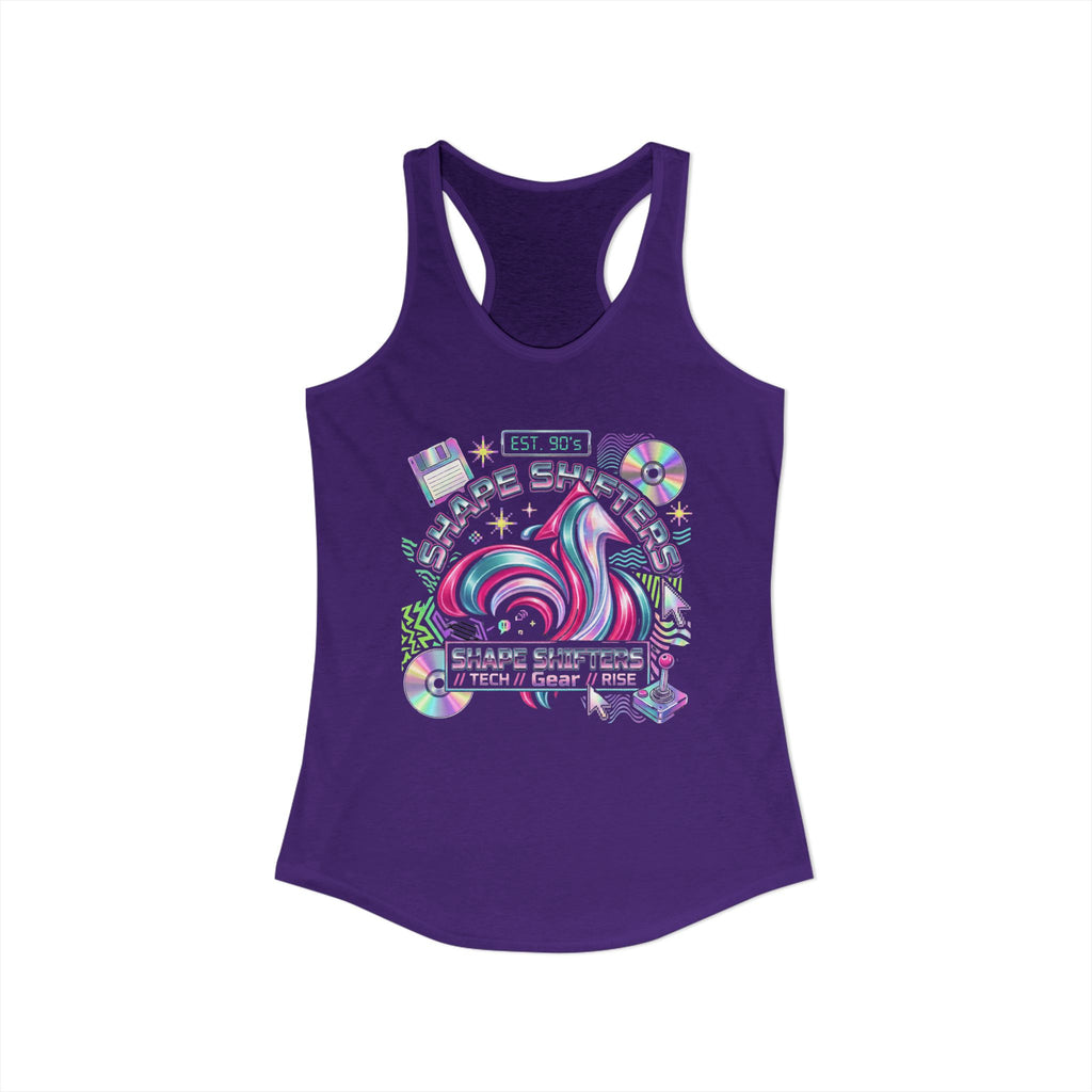 90s Retro - Women's Ideal Racerback Tank