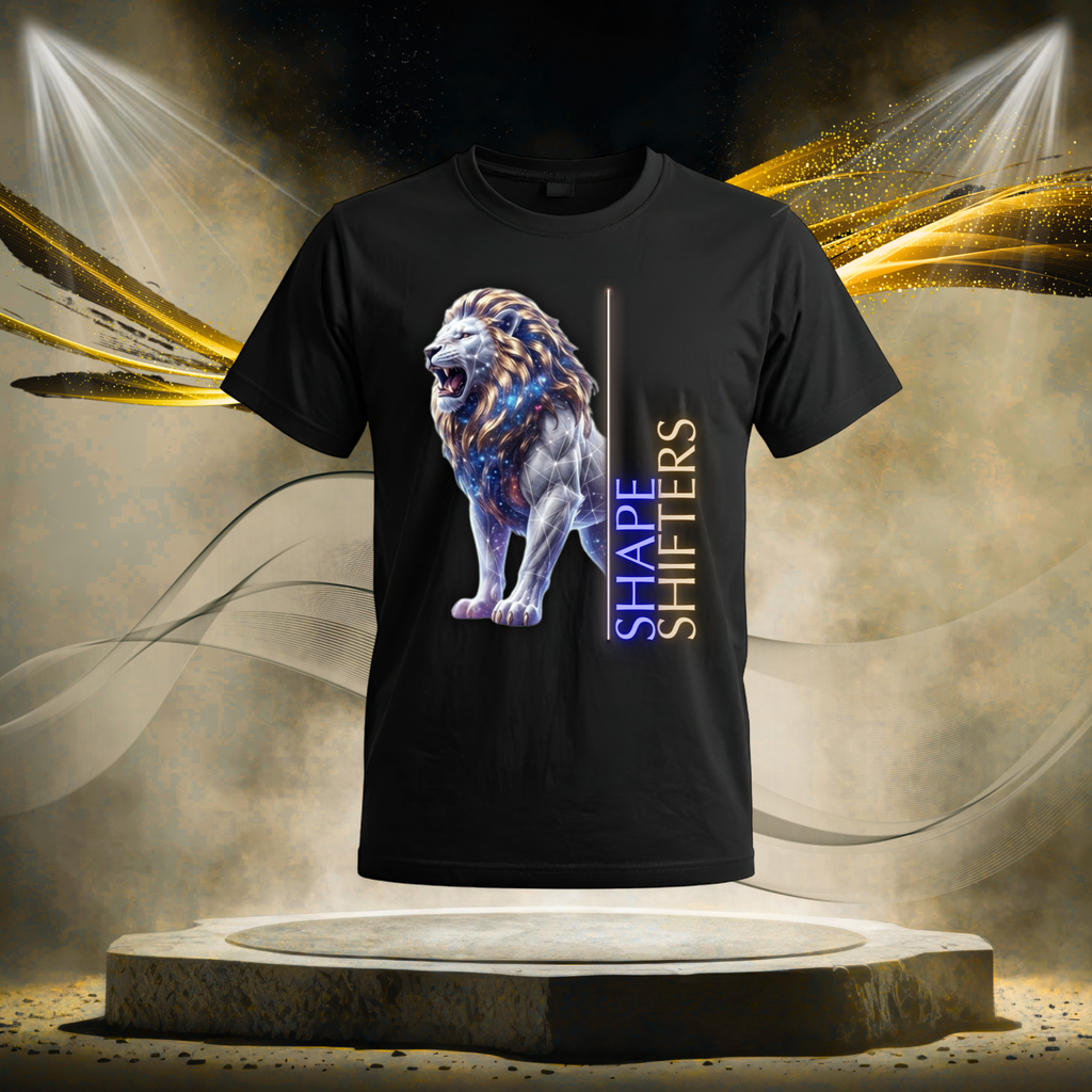 Neon Lion King - Majestic Collection - GraphicT-Shirt