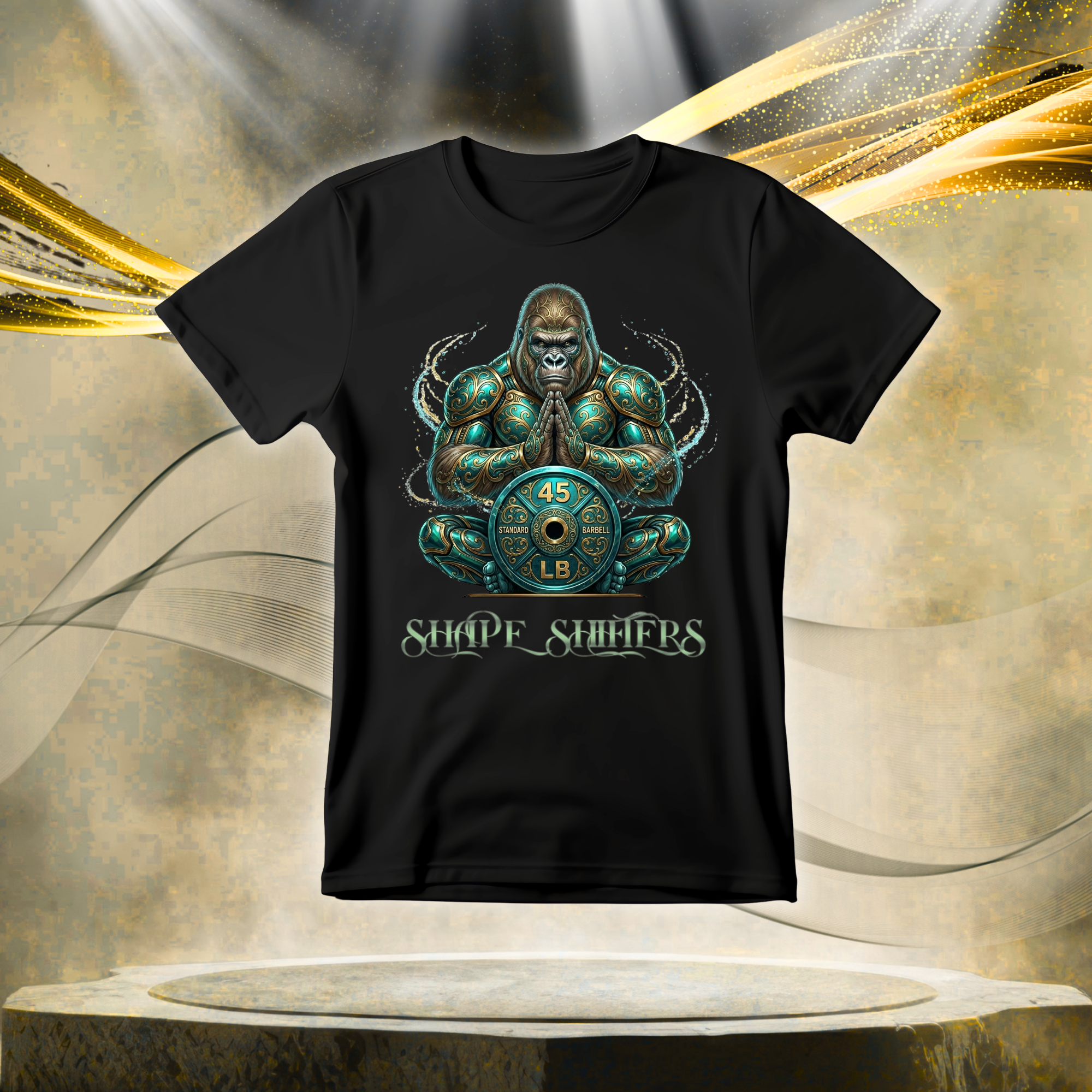 Gorilla Strength - Majestic Collection -Graphic T-Shirt