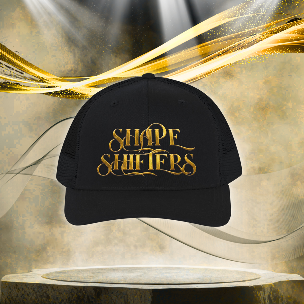 Royal Gold Black Snapback - Majestic Collection - Trucker Snapback Cap