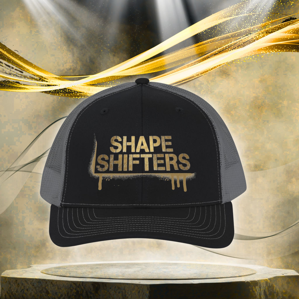 Grunge Gold Snapback - Majestic Collection - Trucker Cap