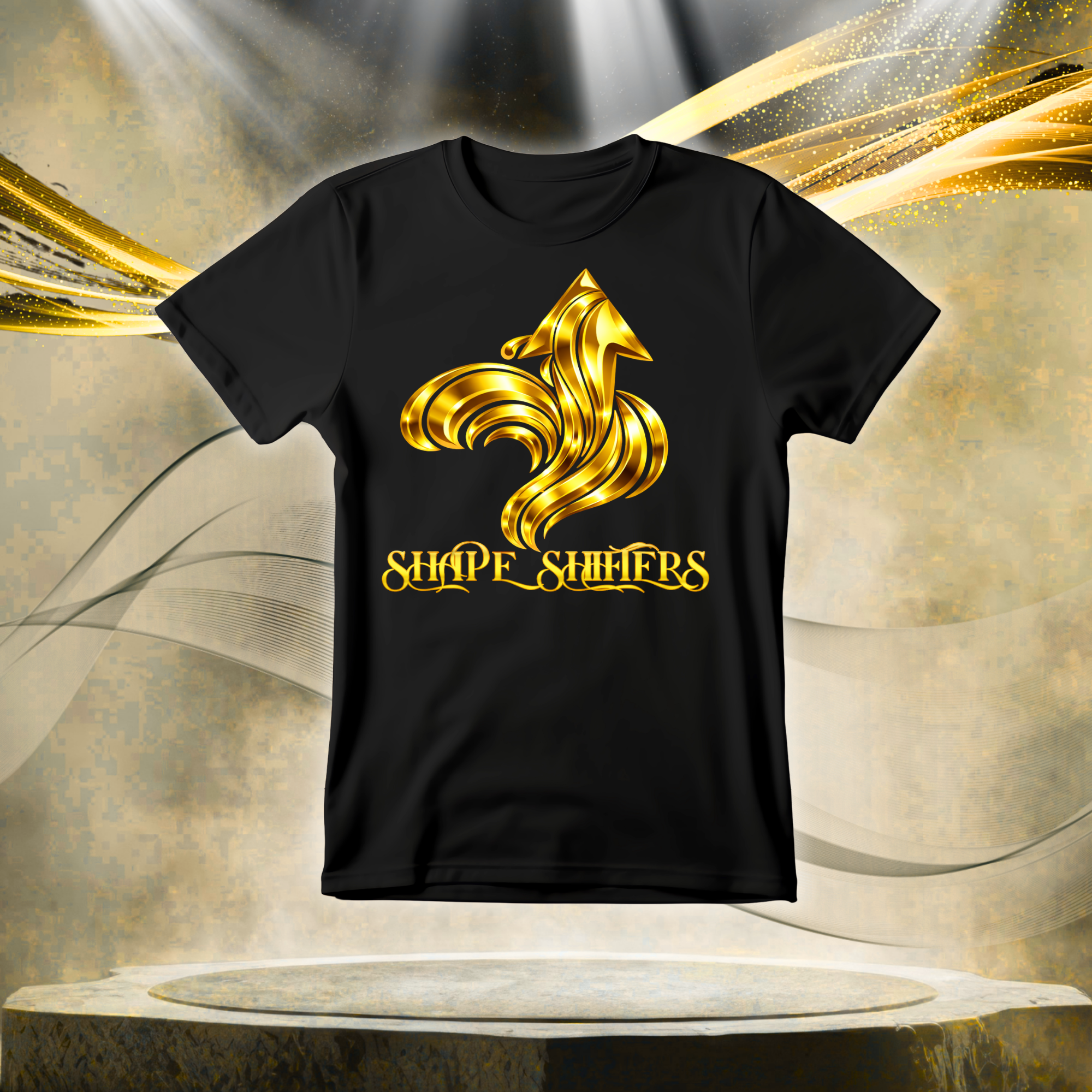 Gold Icon - Majestic Collection - Graphic T-Shirt