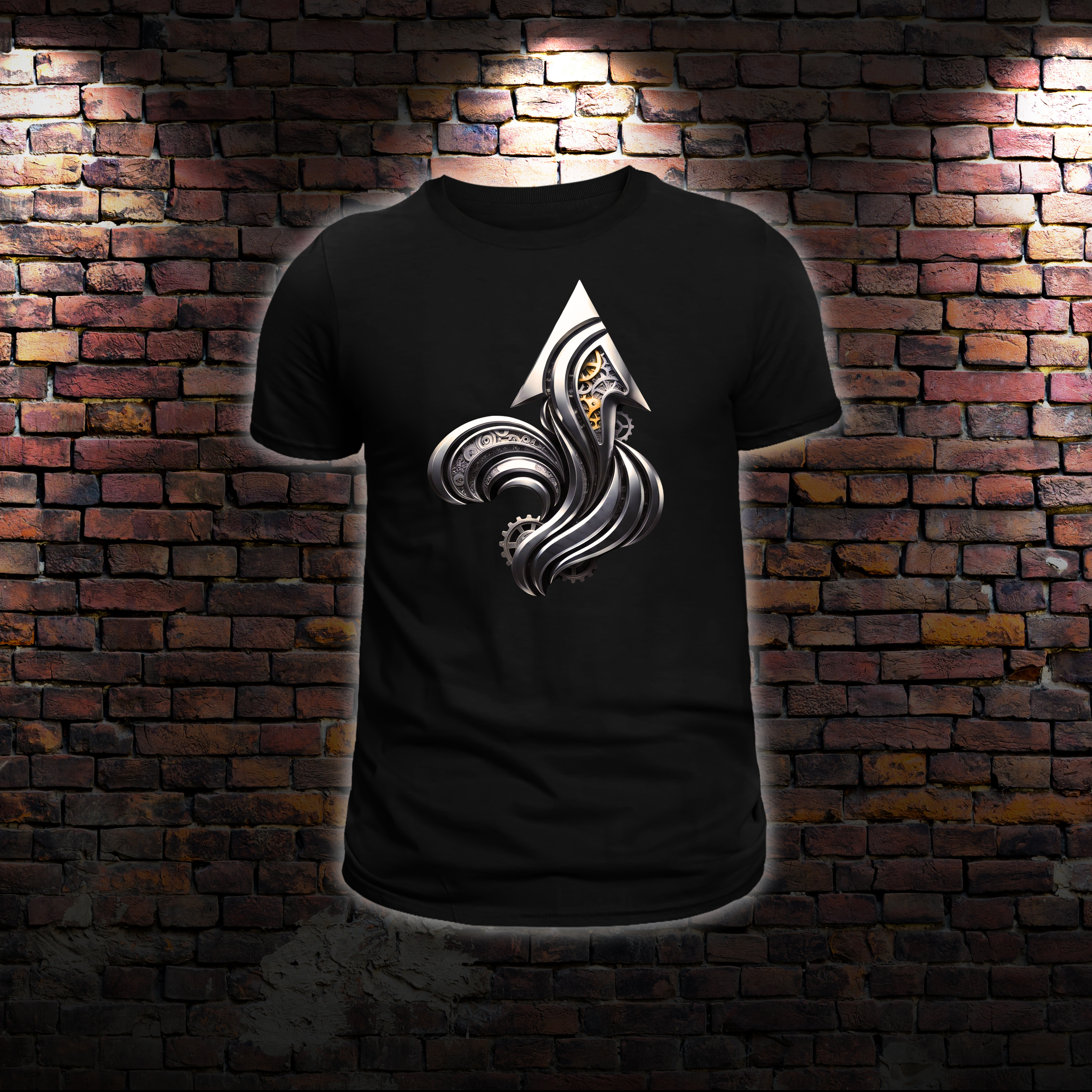 Gold Gear Armor - Graphic T
