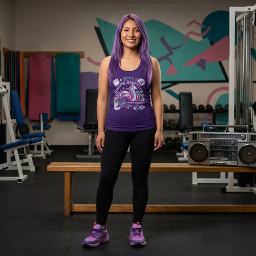 90s Retro - Women's Ideal Racerback Tank