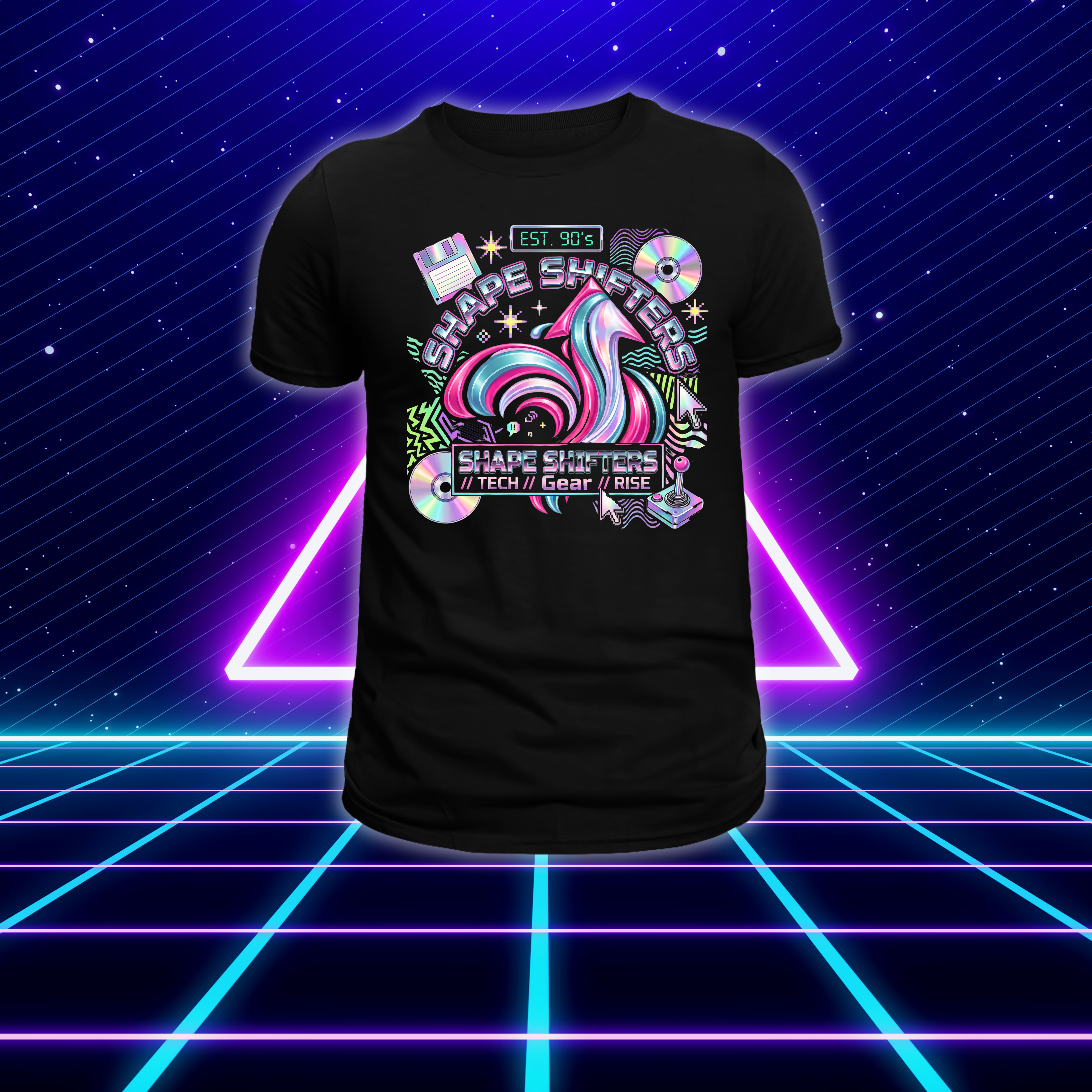 90s Retro -  Graphic T-Shirt