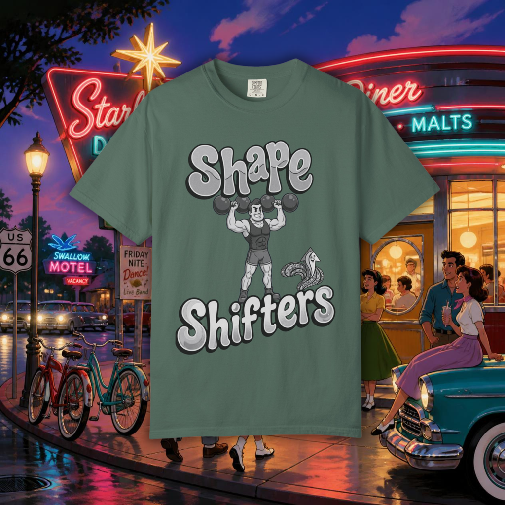 Nostalgic 50's Strongman - Graphic T