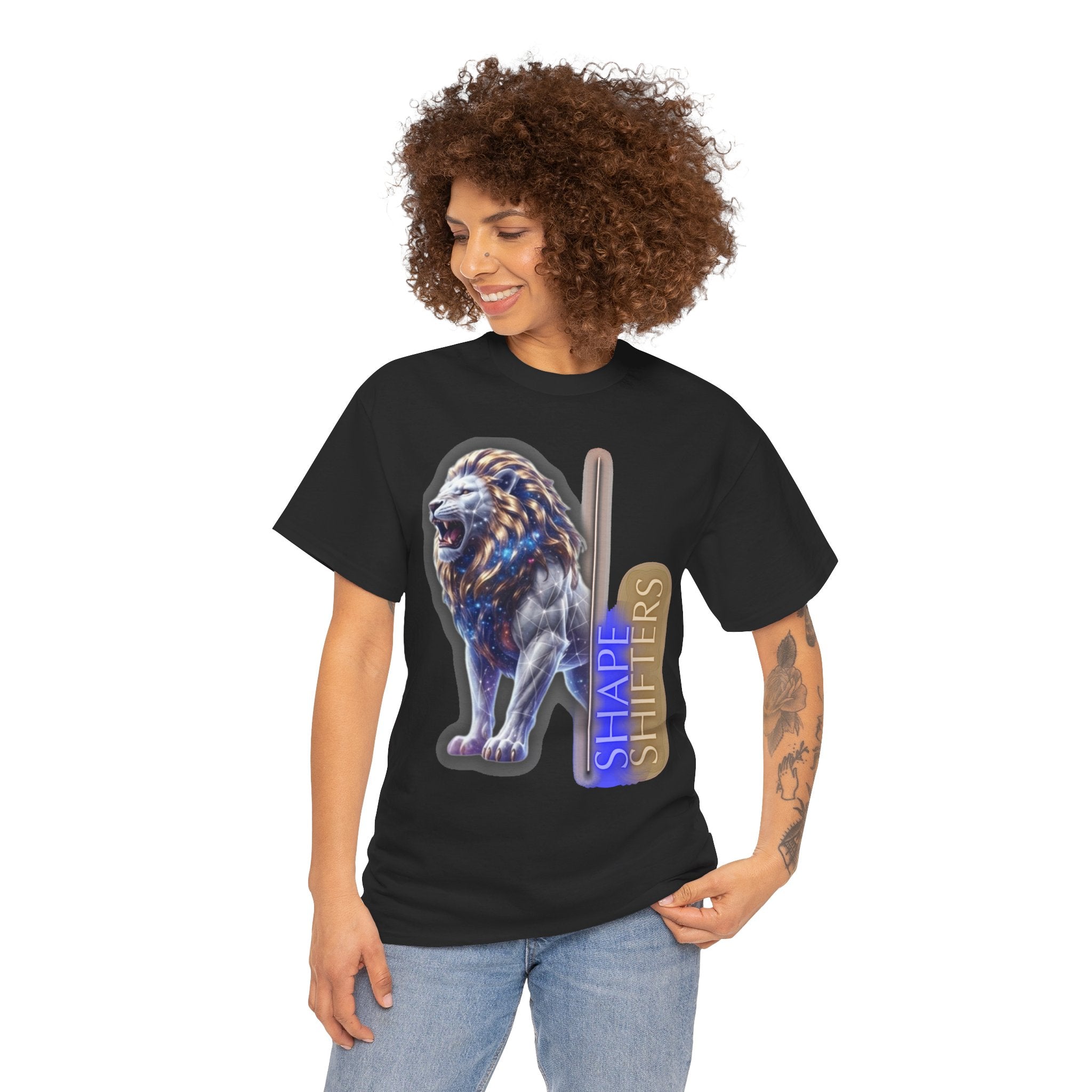 Neon Lion King - Majestic Collection - GraphicT-Shirt