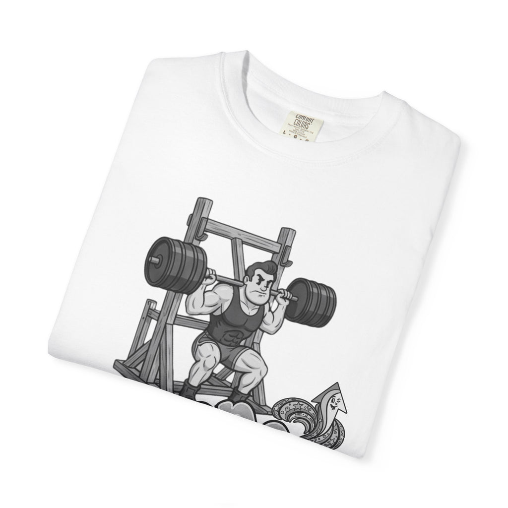 Nostalgic 50's Strongman Squat - Graphic T